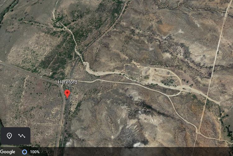 According to the office, a 29-year-old man was walking his dog near Burro Drive when someone he didn't know shot him in the leg. Photo via Google Maps.