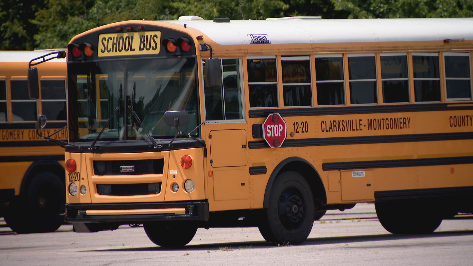 Clarksville Montgomery School Bus