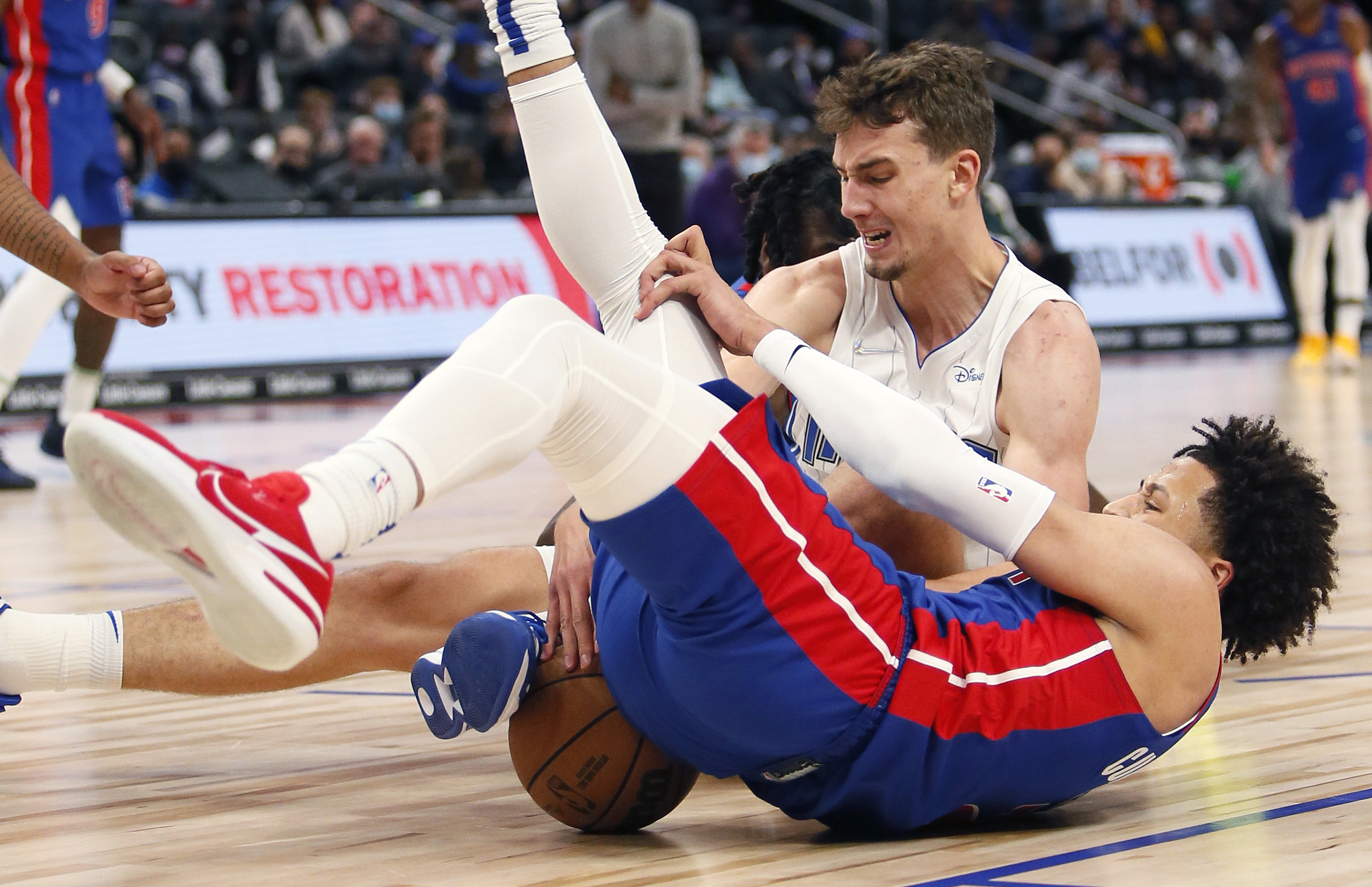 Franz Wagner, Cade Cunningham Magic Pistons Basketball