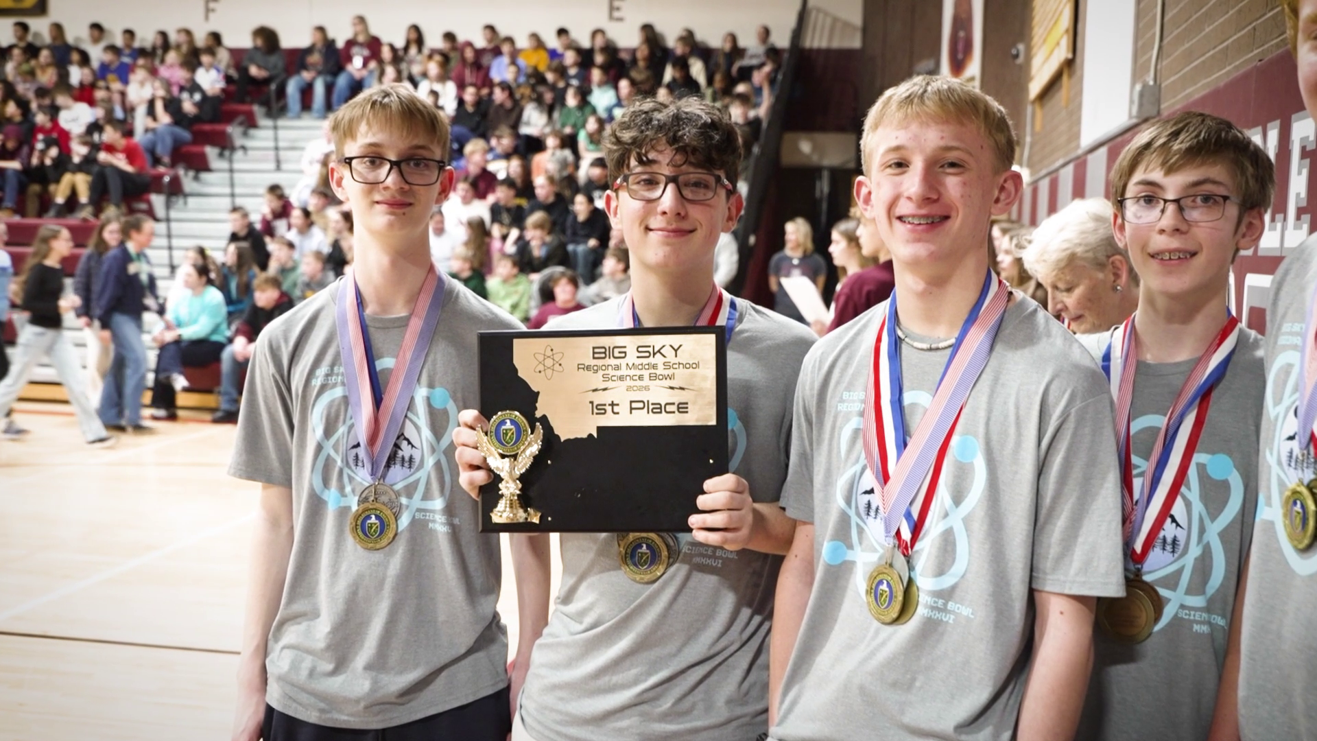North Middle School celebrates as two teams advance to national competitions
