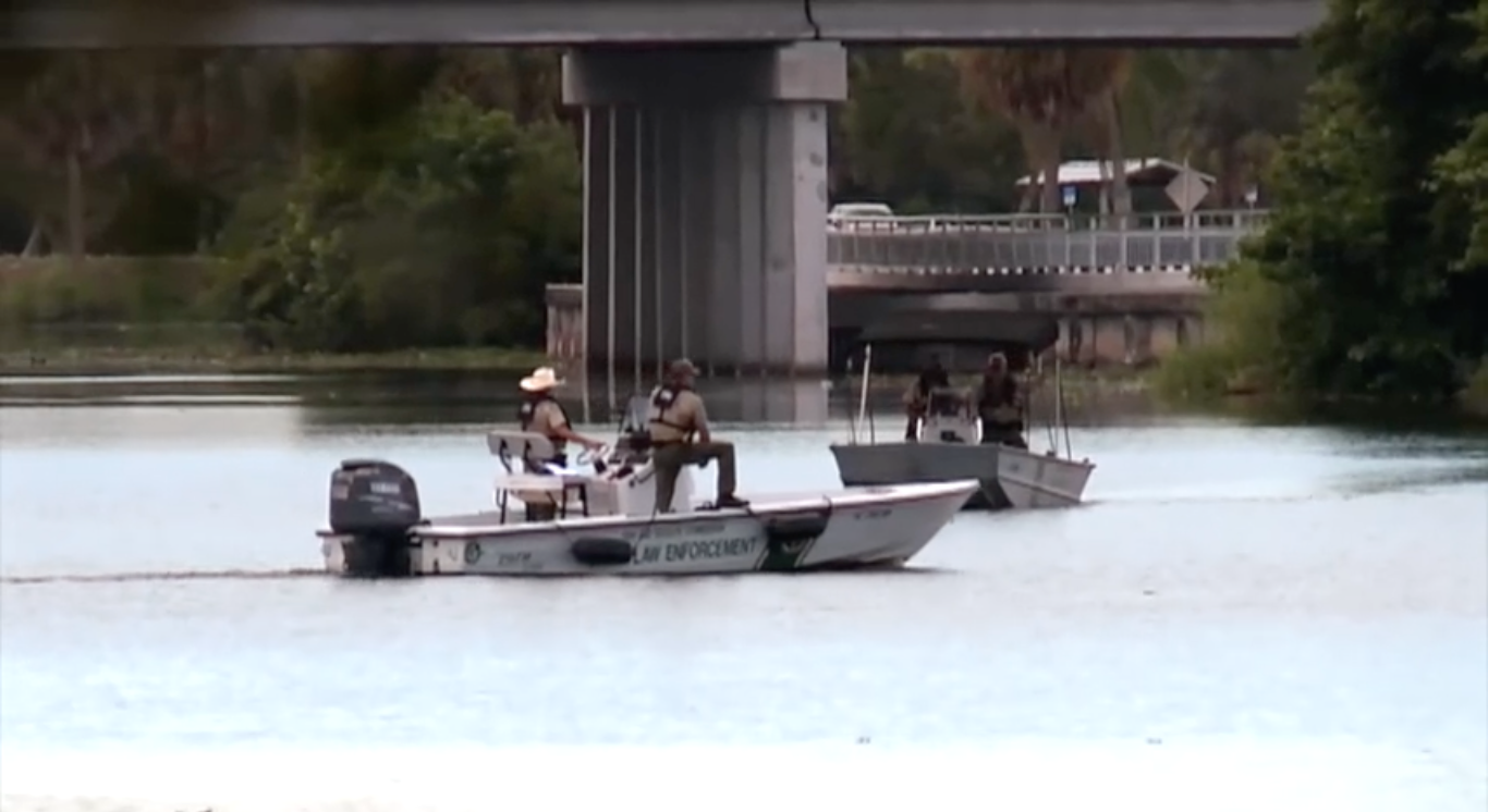 Lake Osborne search for body