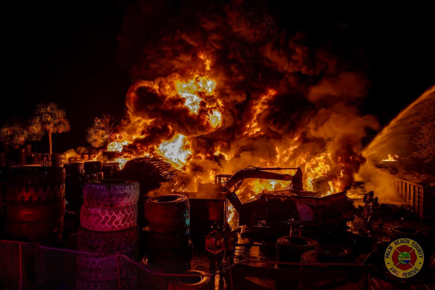 Tire Fire Aug. 11, 2026