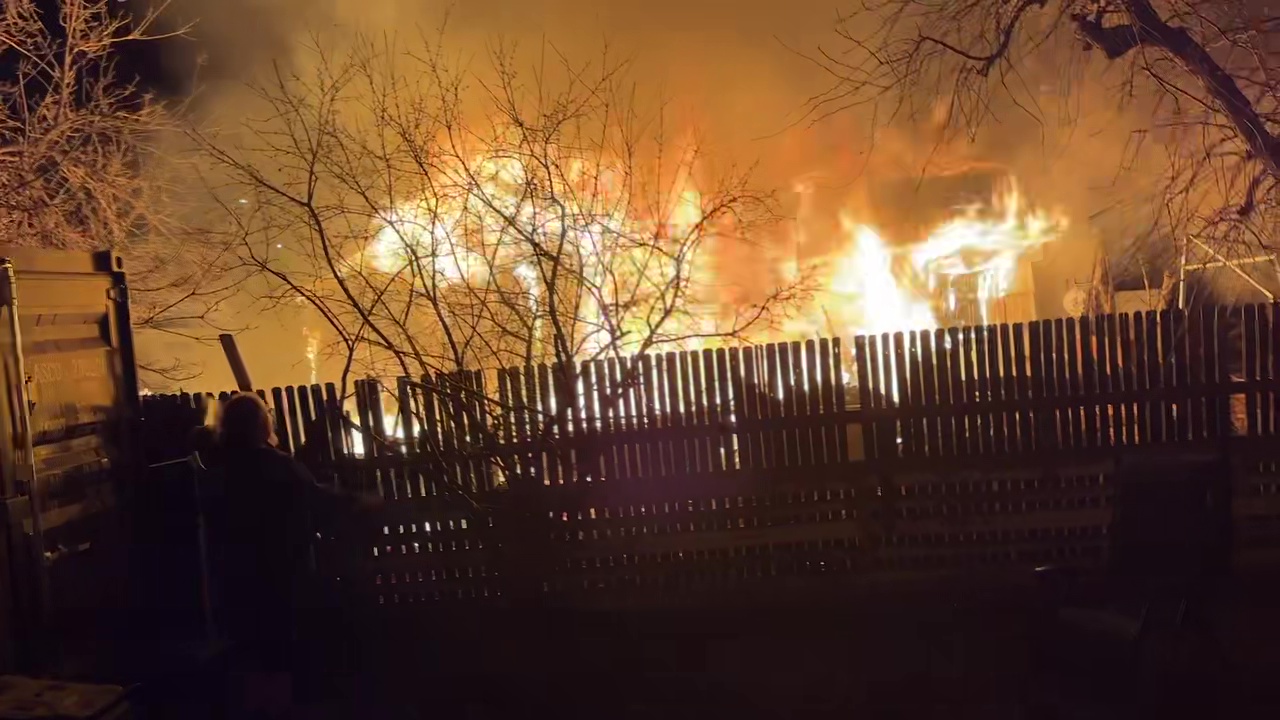 House destroyed by fire in Great Falls; no injuries