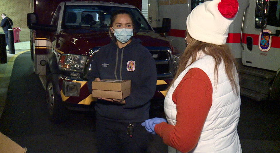 Sweet surprise from our front line workers