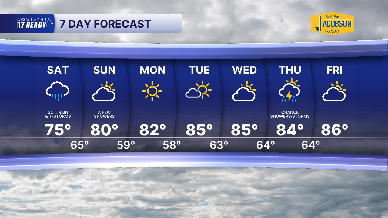 7 DAY FORECAST