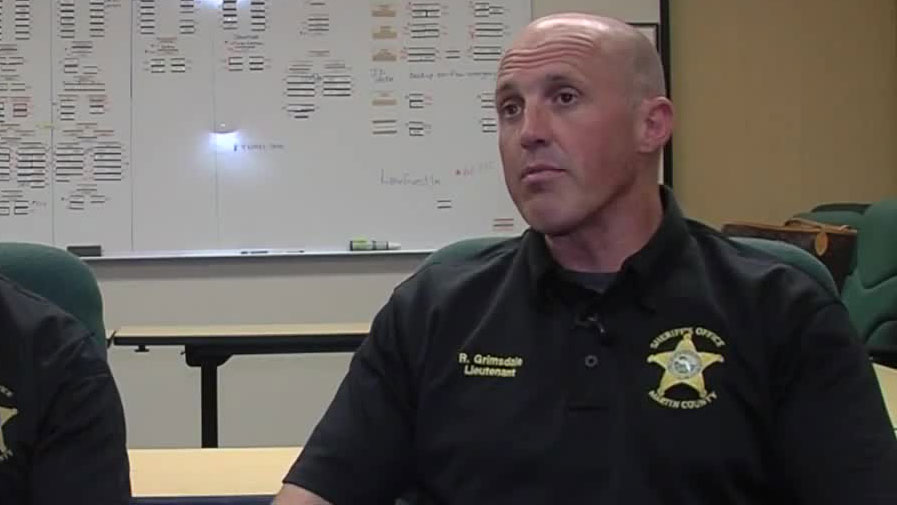 Martin County Lt. Ryan Grimsdale in 2019