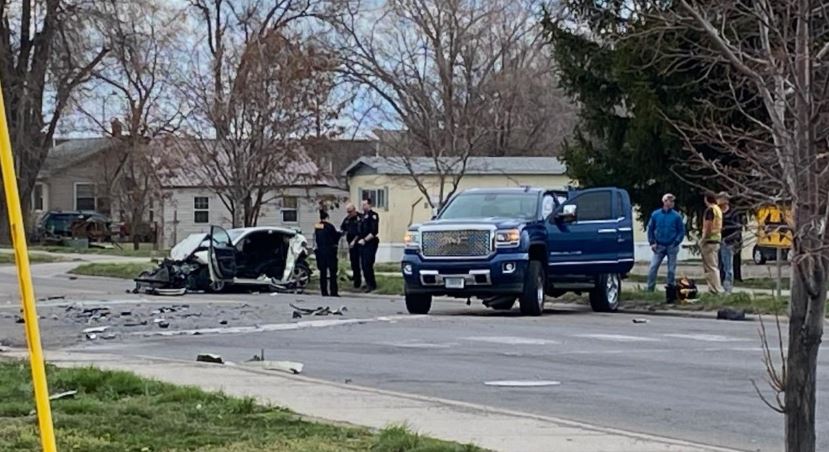 Billings police investigating crash scene