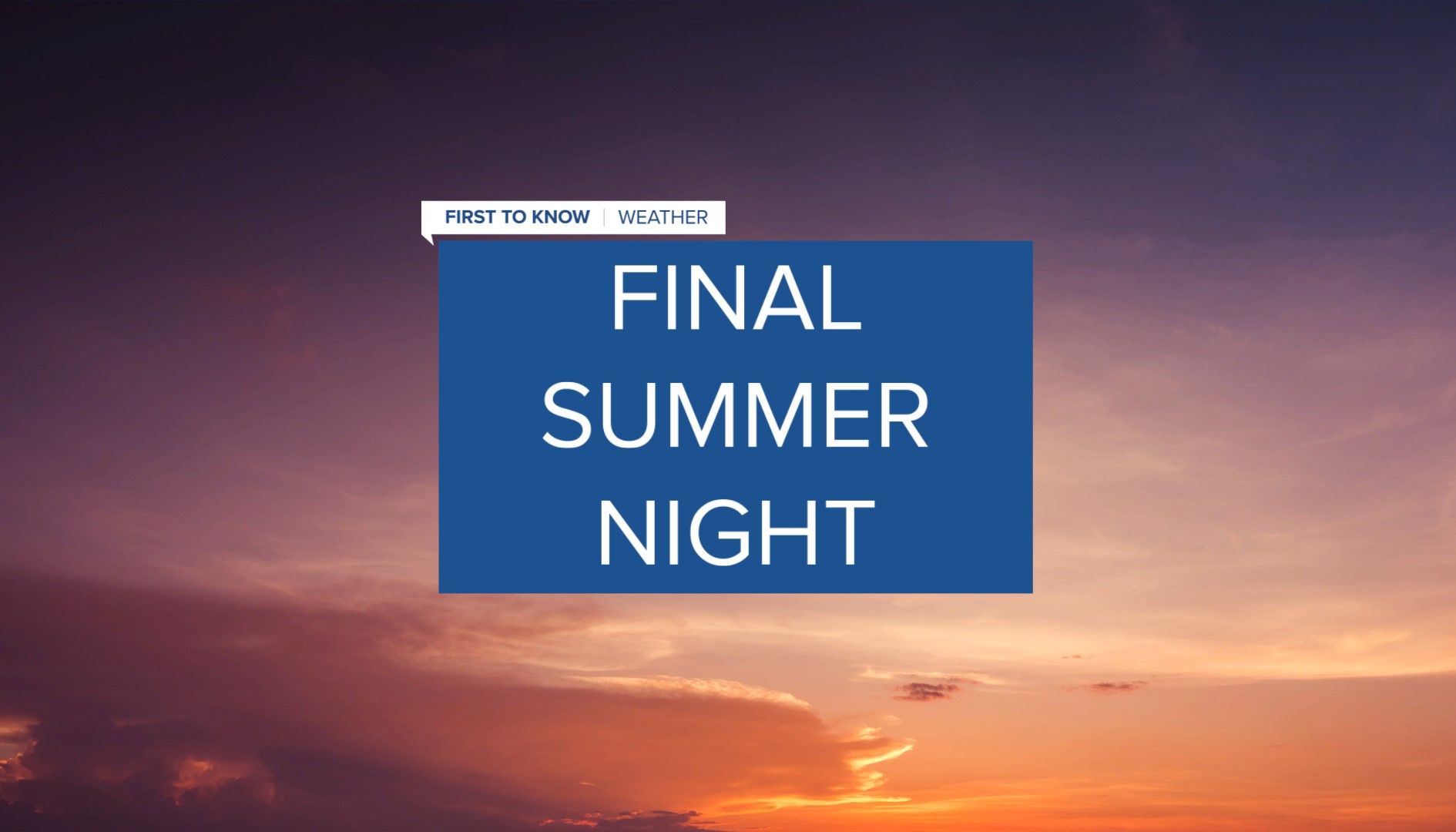 FINAL SUMMER NIGHT