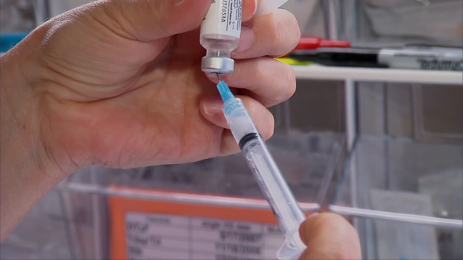 Vaccine Closeup