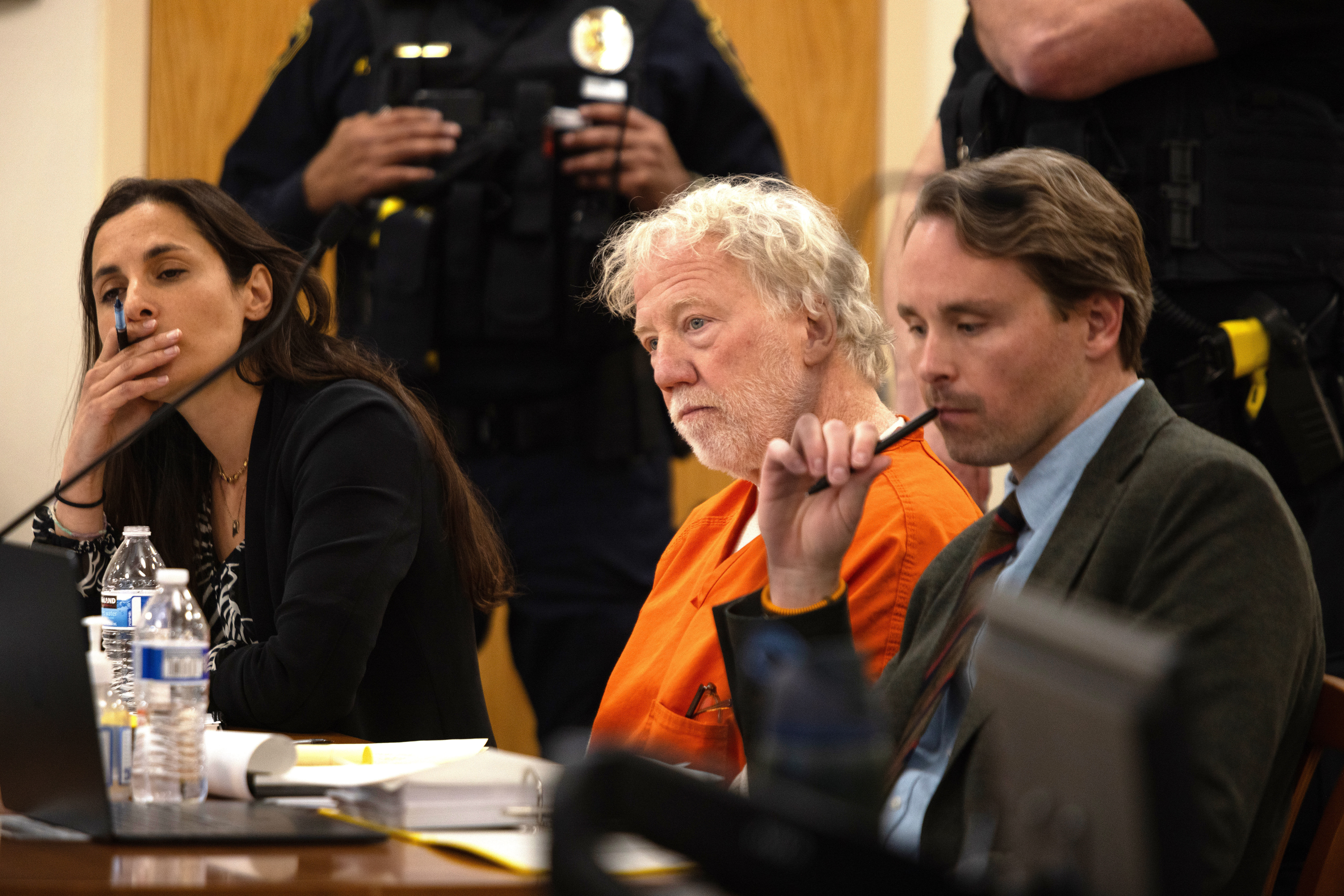 Director and actor Timothy Busfield appears at a hearing in the Second District Judicial Court at the Bernalillo County Courthouse, Tuesday, Jan. 20, 2026, in Albuquerque, N.M.
