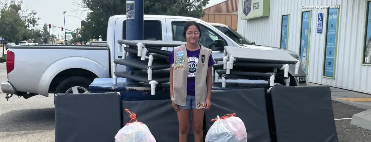 Girl Scout Grace Carillo