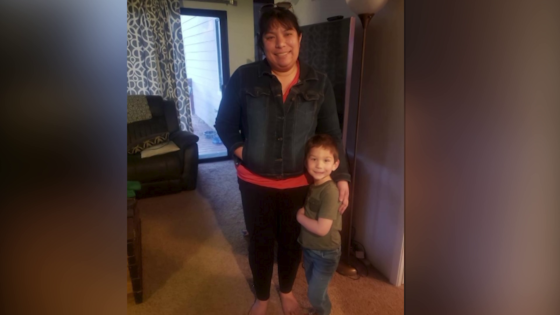 Kyle Doan with mom, Lyndsy
