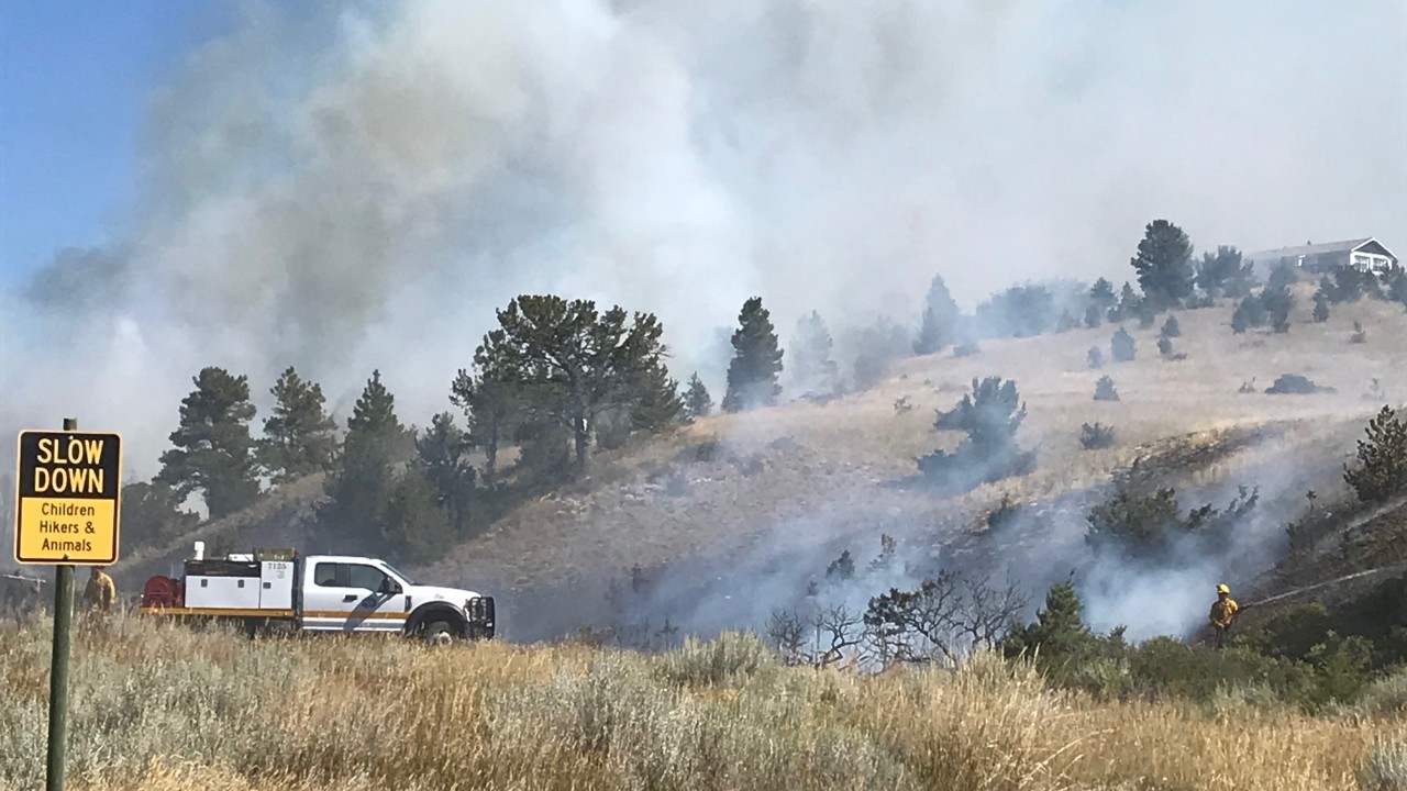 Several fires burning northwest of Helena