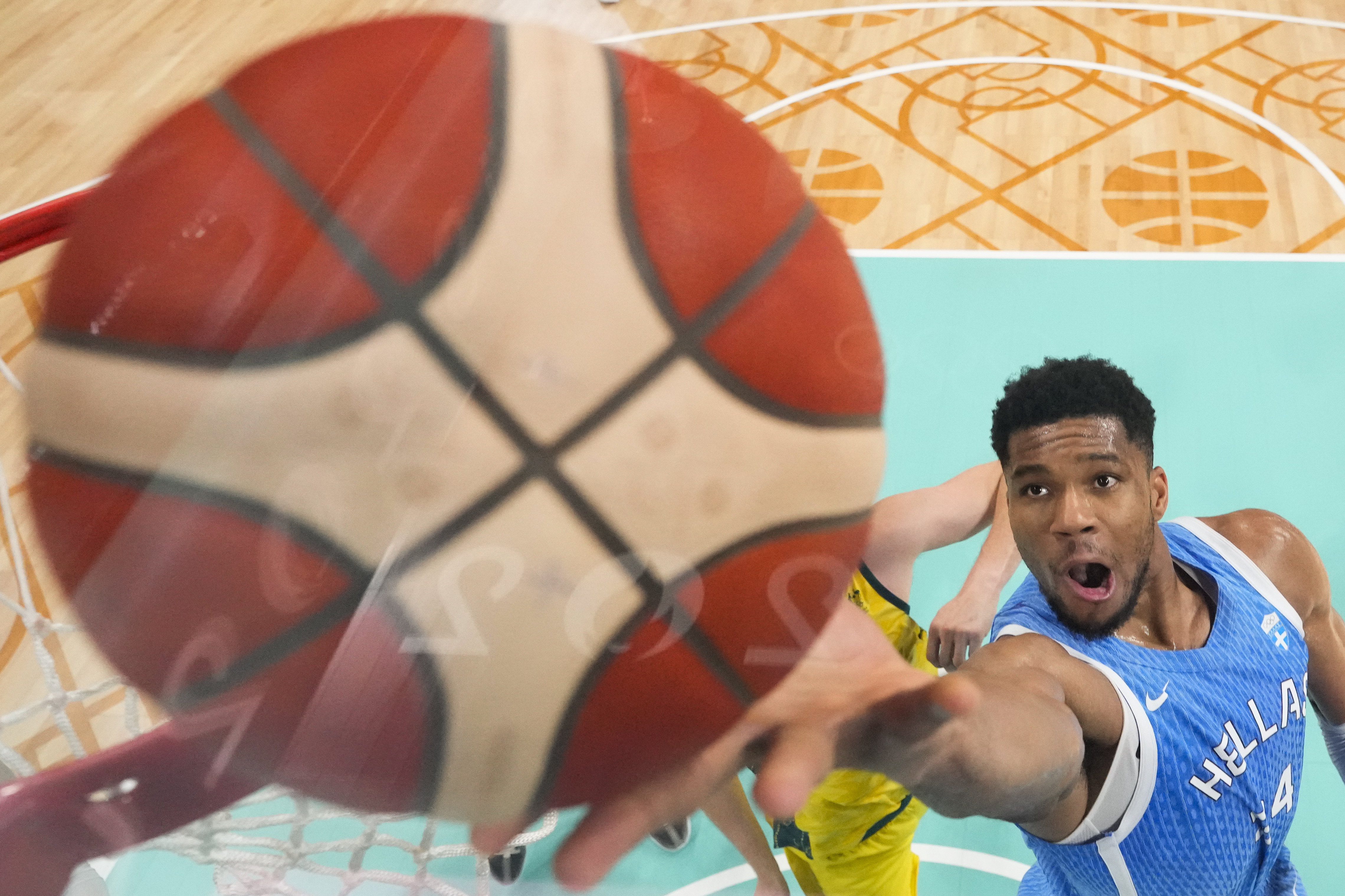 APTOPIX Paris Olympics Basketball