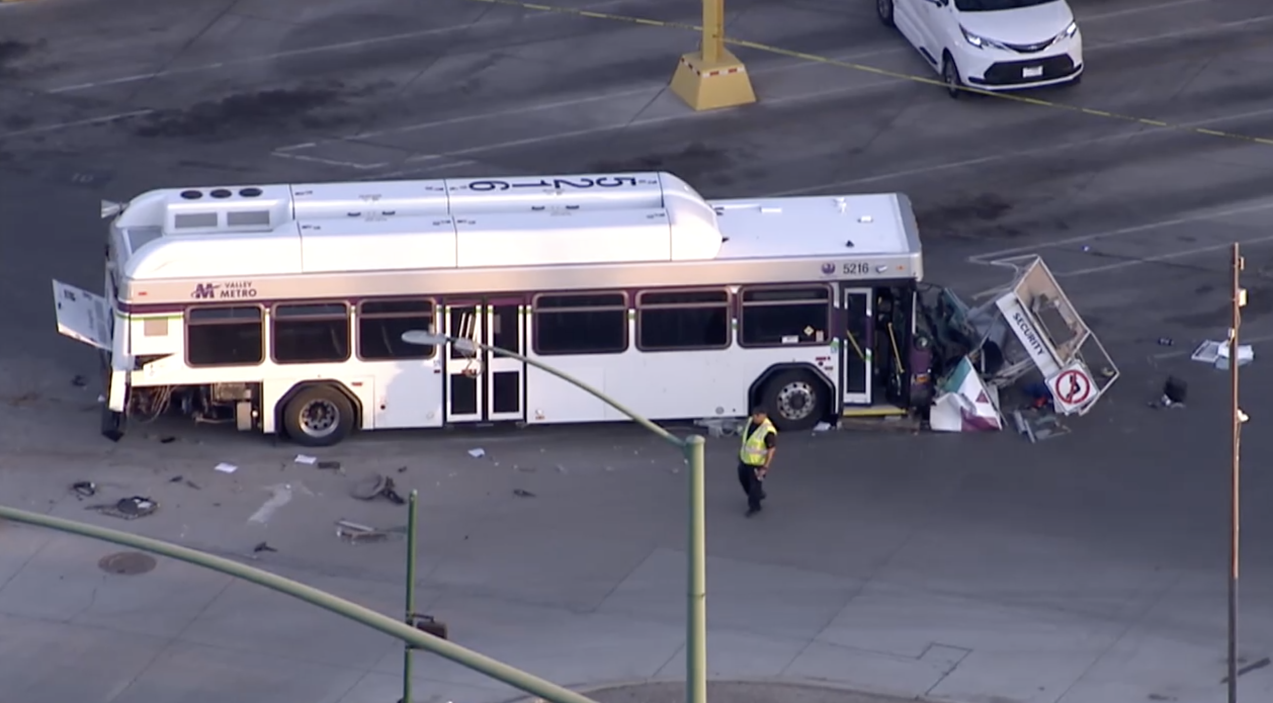 22nd Ave Lower Buckeye Road bus crash