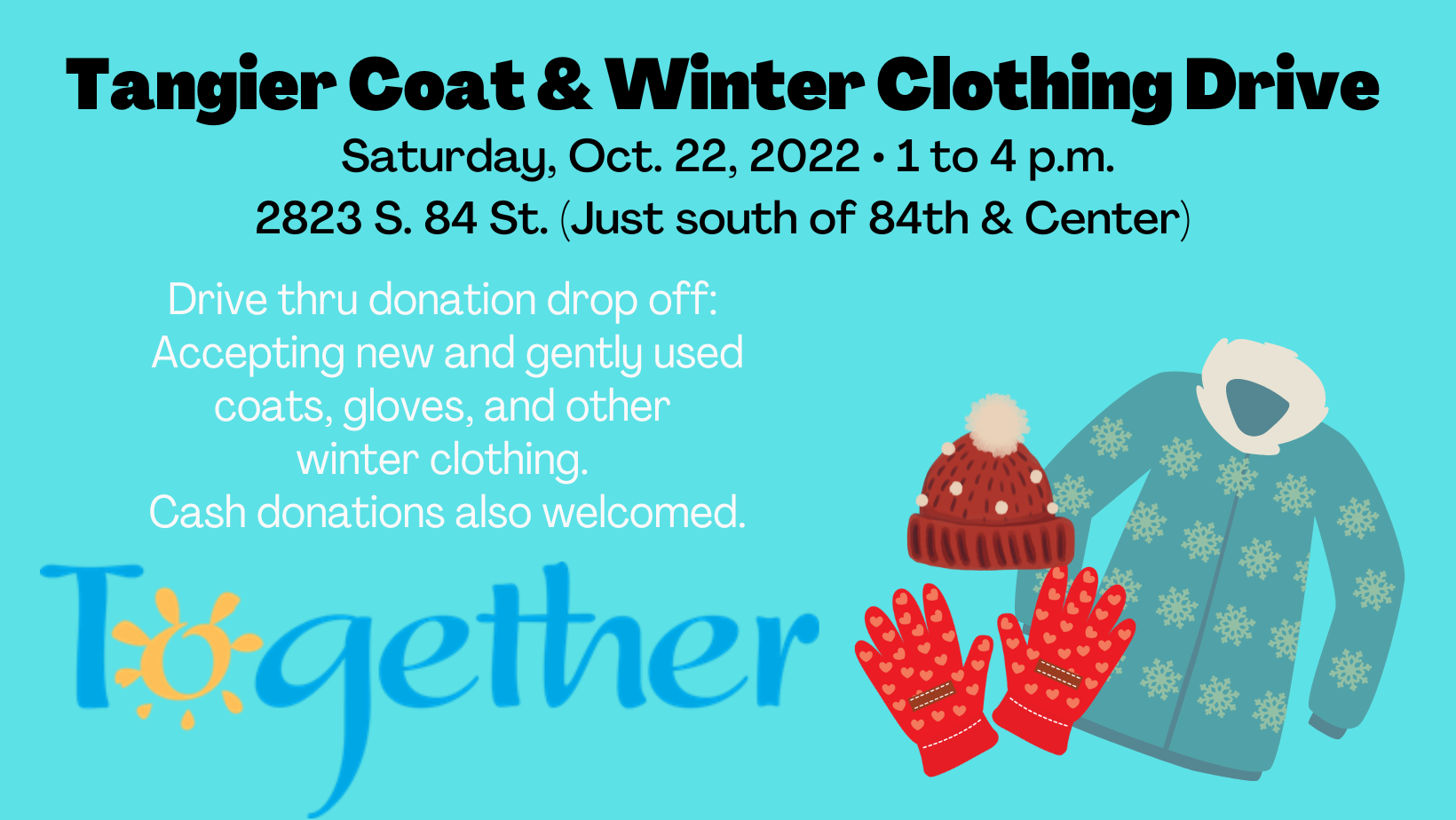 Tangier Coat Drive Graphic – 2022