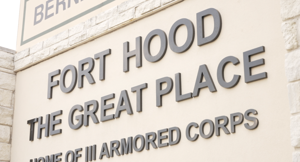 Fort Hood sign