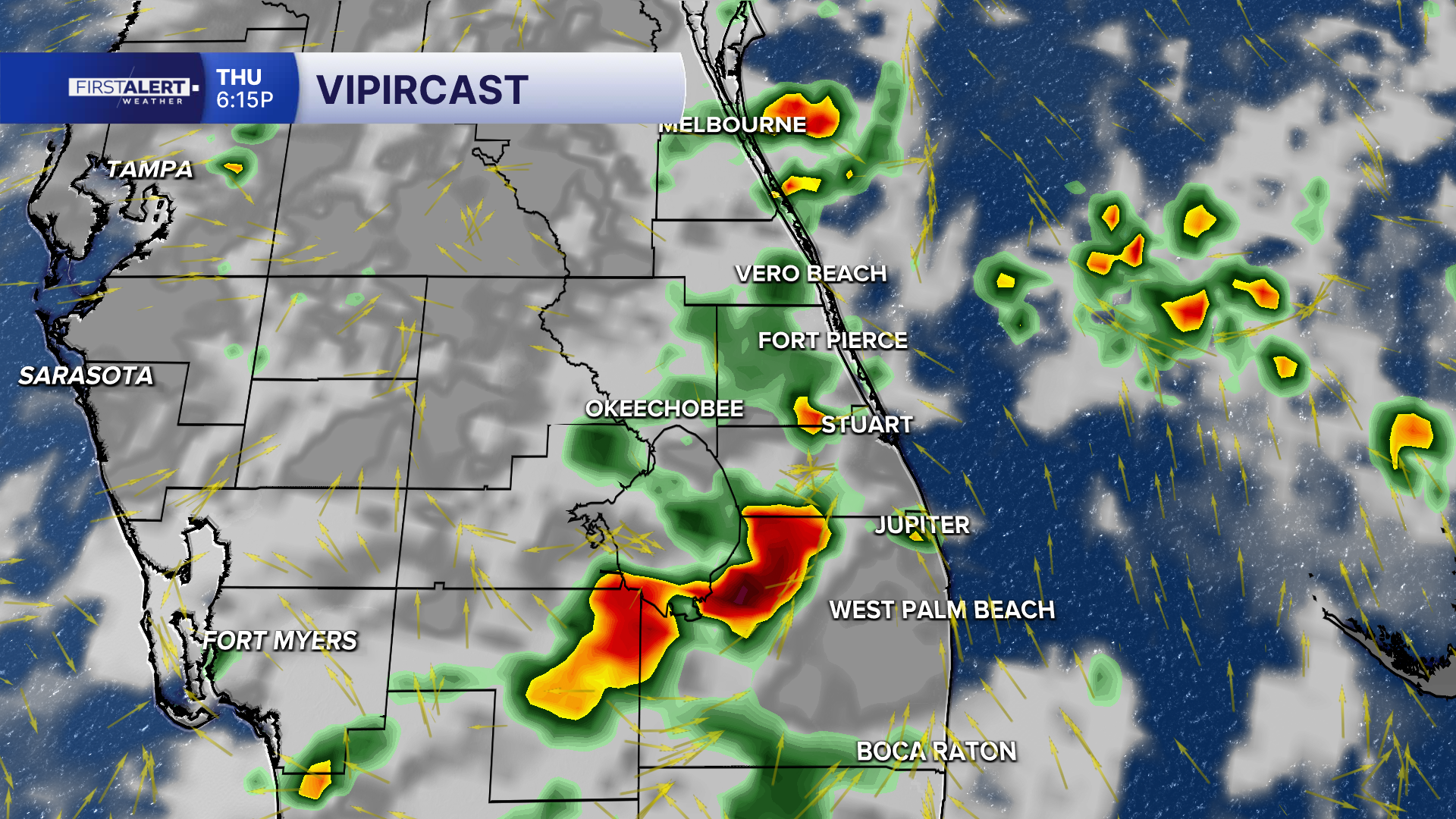 Weather forecast June 25, 2026