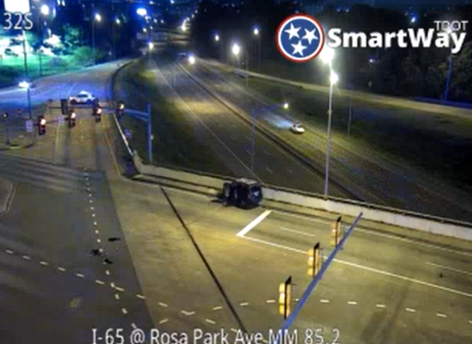 I-65 Rosa Parks Ave shooting