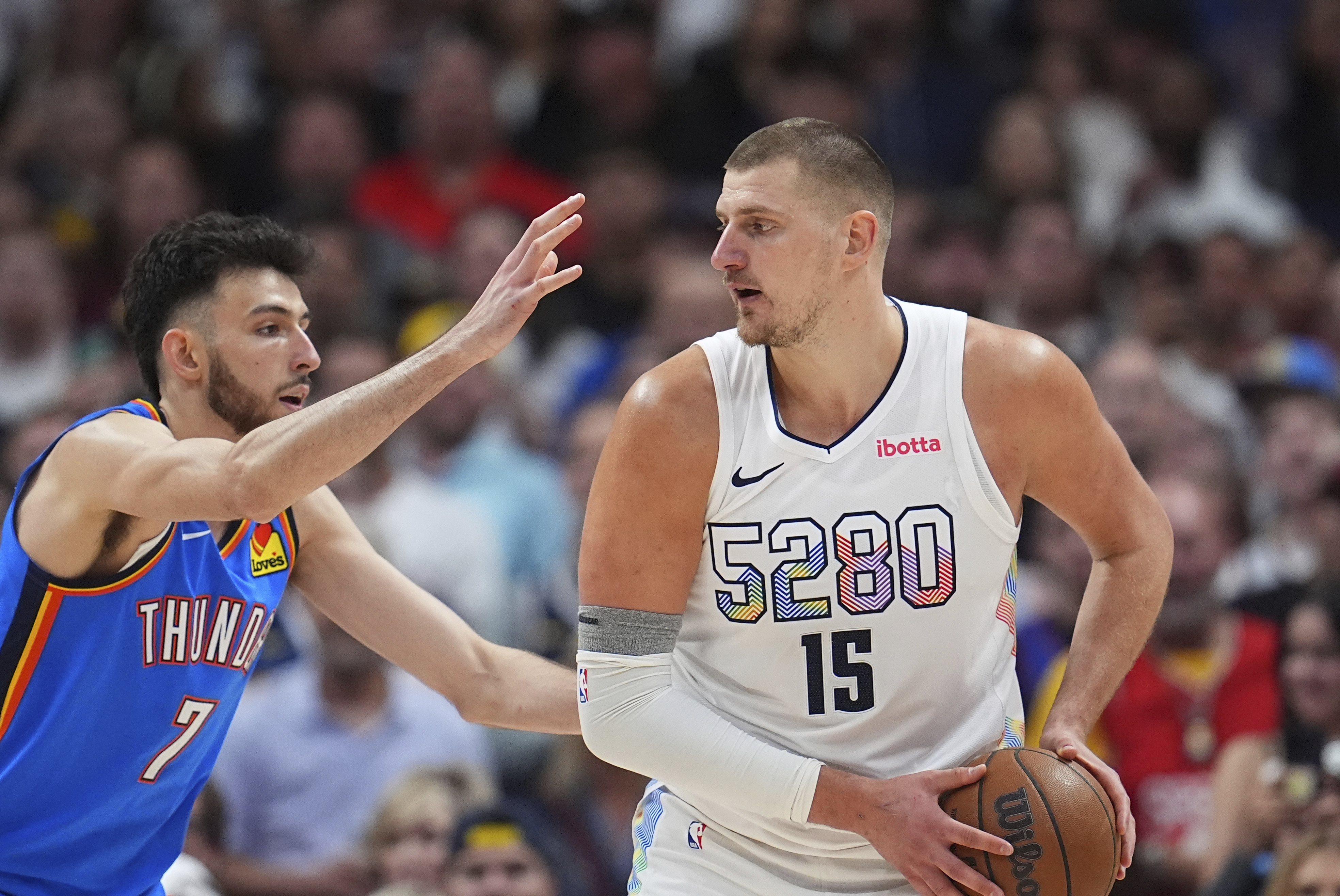 Thunder Nuggets Basketball