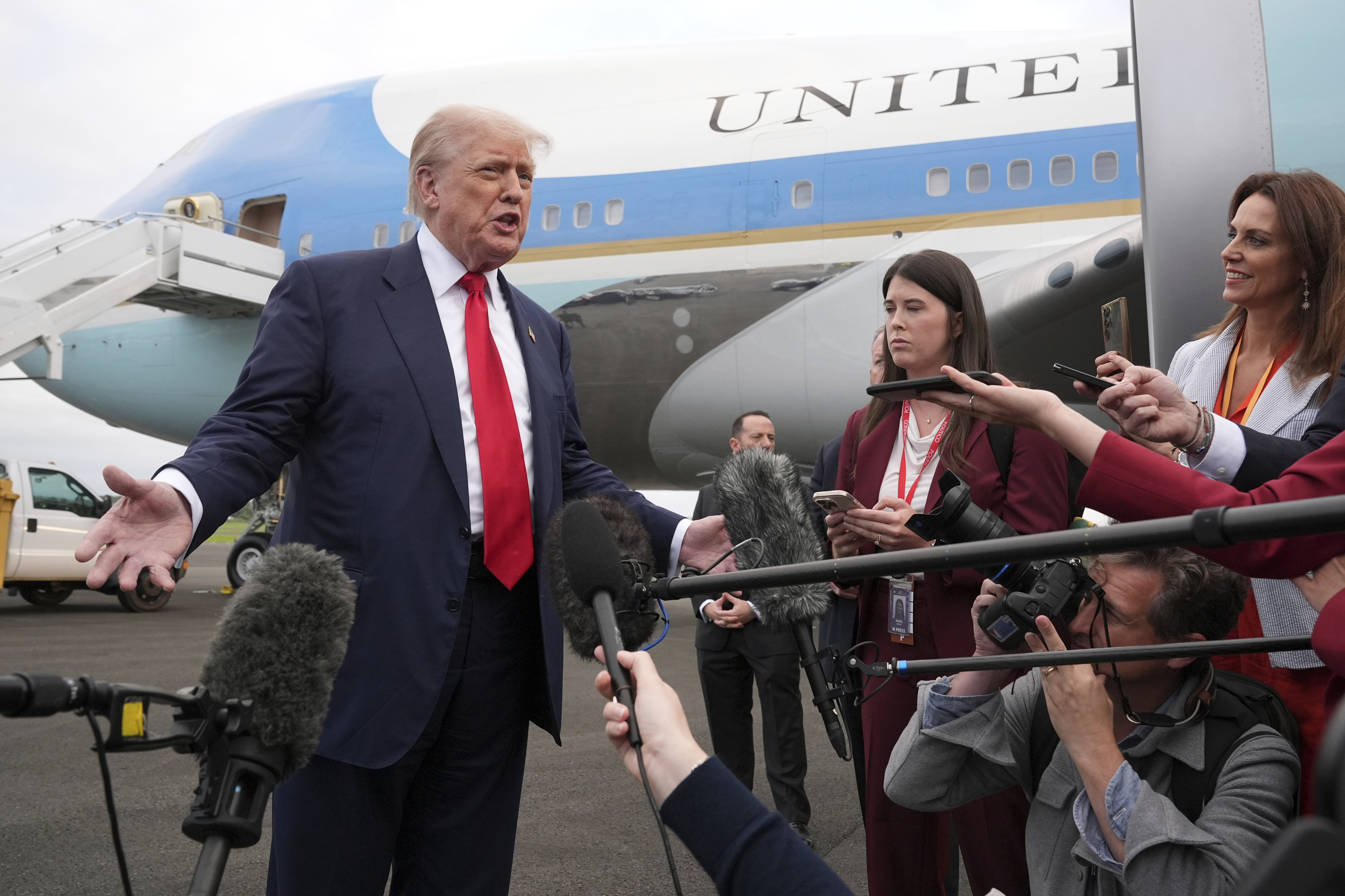 APTOPIX Trump Scotland