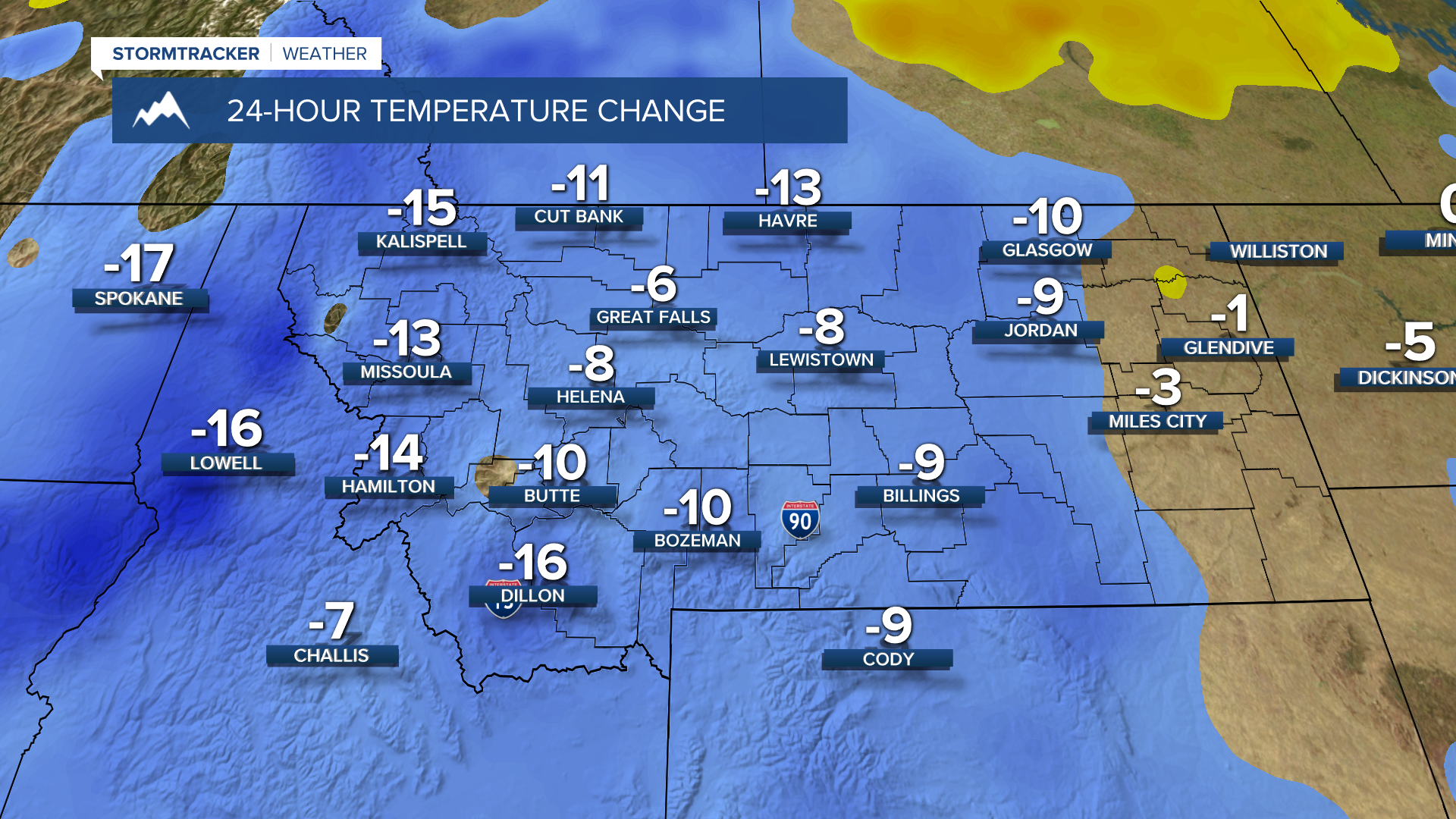 Cooler air sticks around for the week
