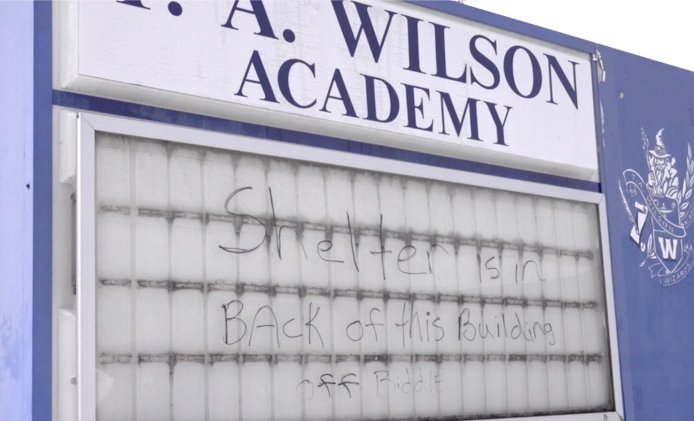 Annex of the T.A. Wilson Academy has been serving as an emergency shelter for homeless