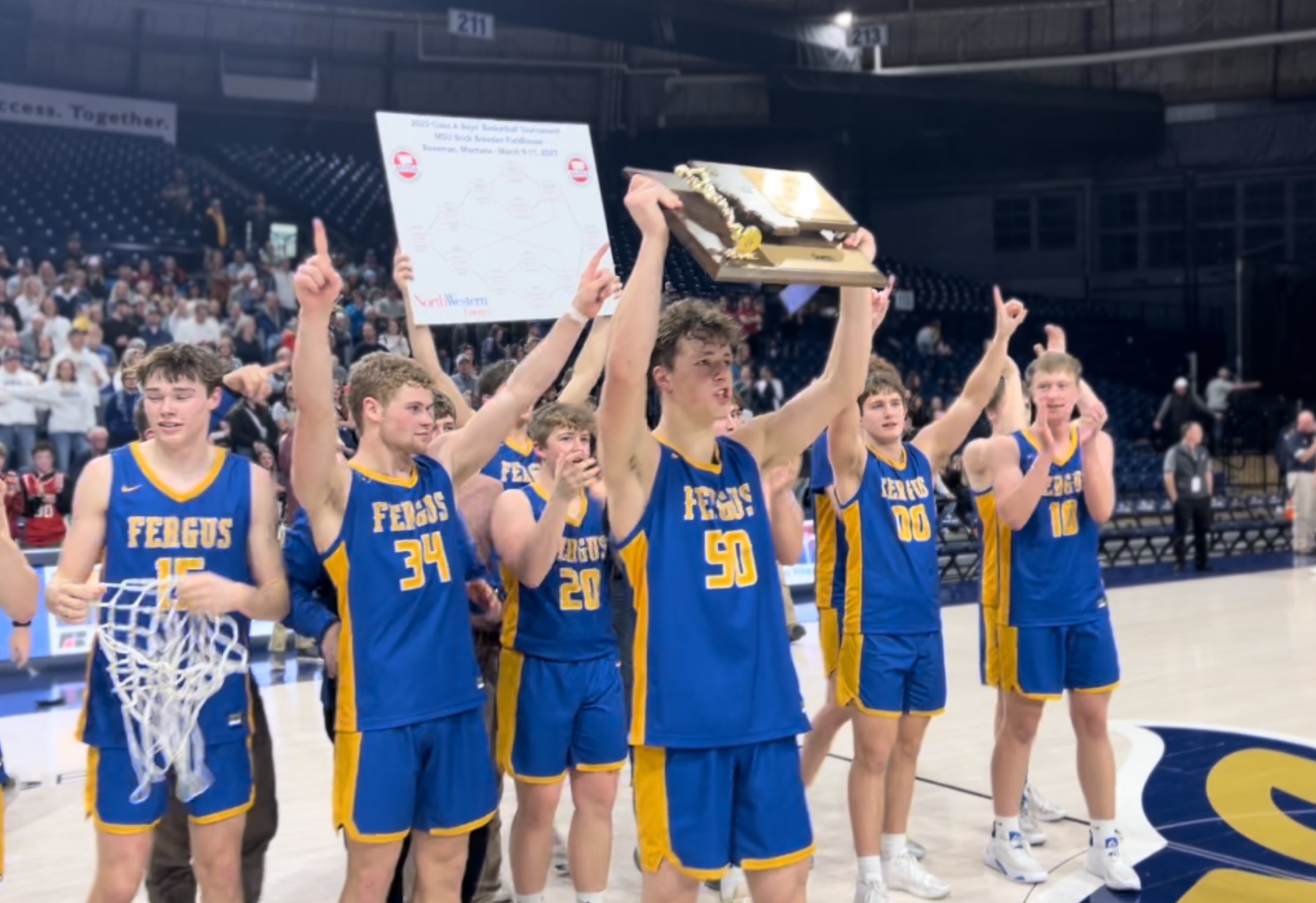 Lewistown clinches first State A championship since 1979. 