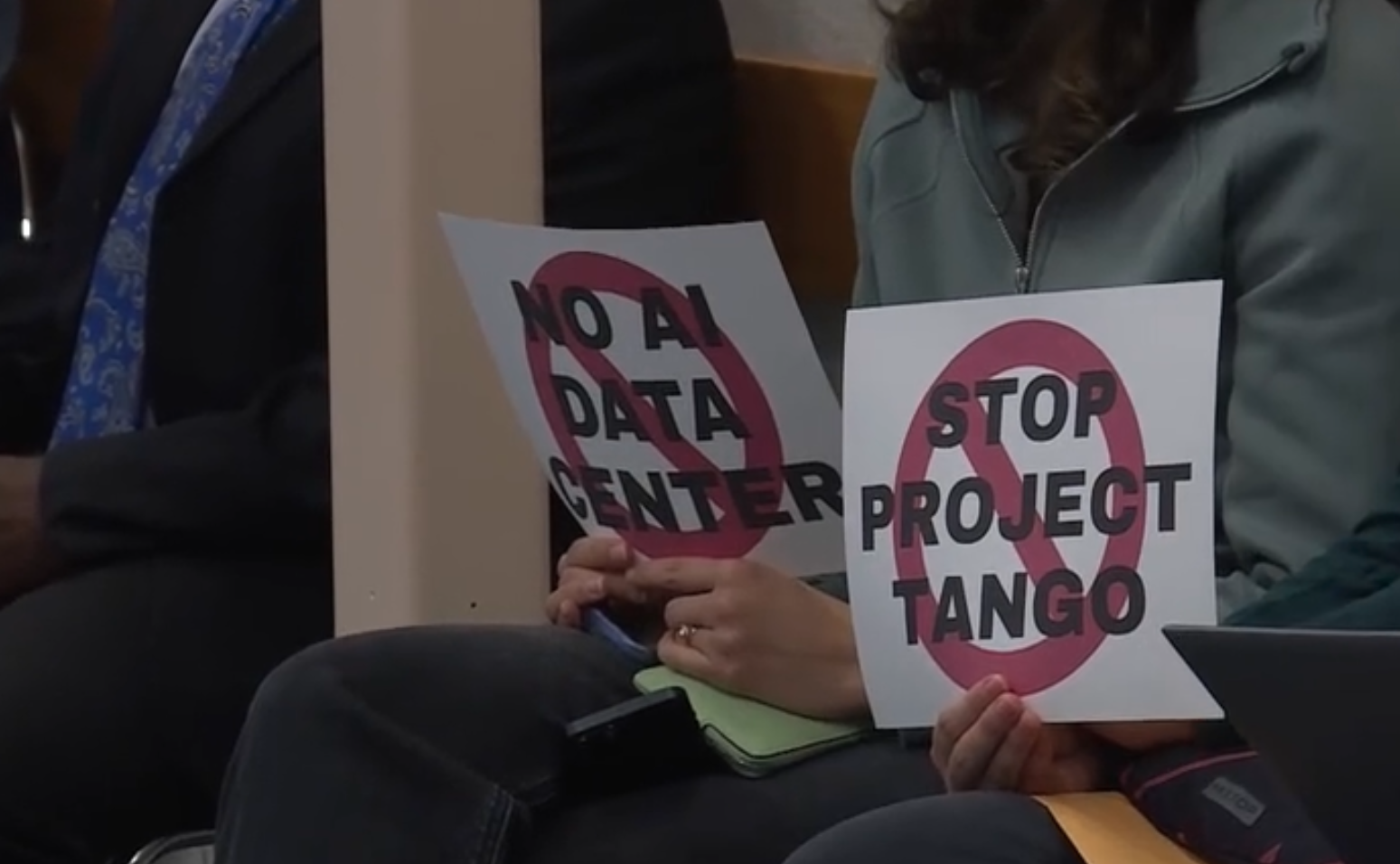 Residents oppose data center 