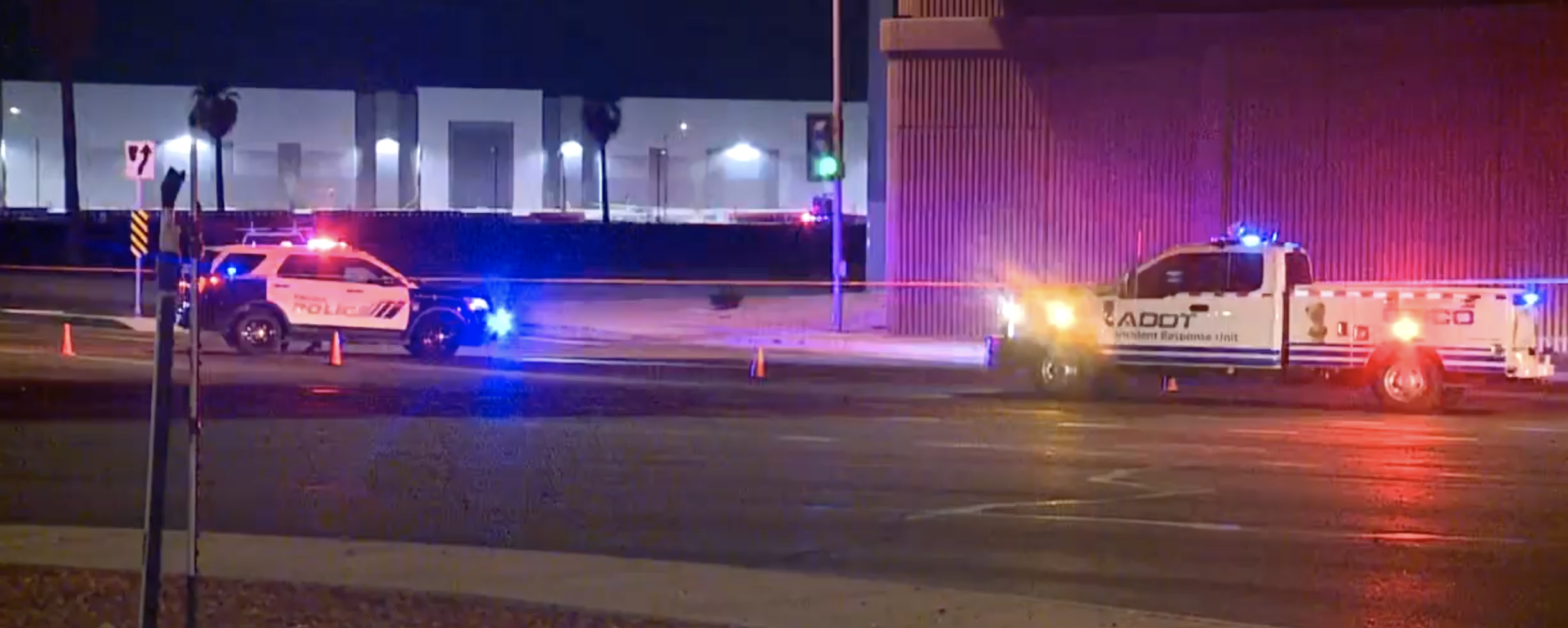 75th Ave Olive Golden ped crash