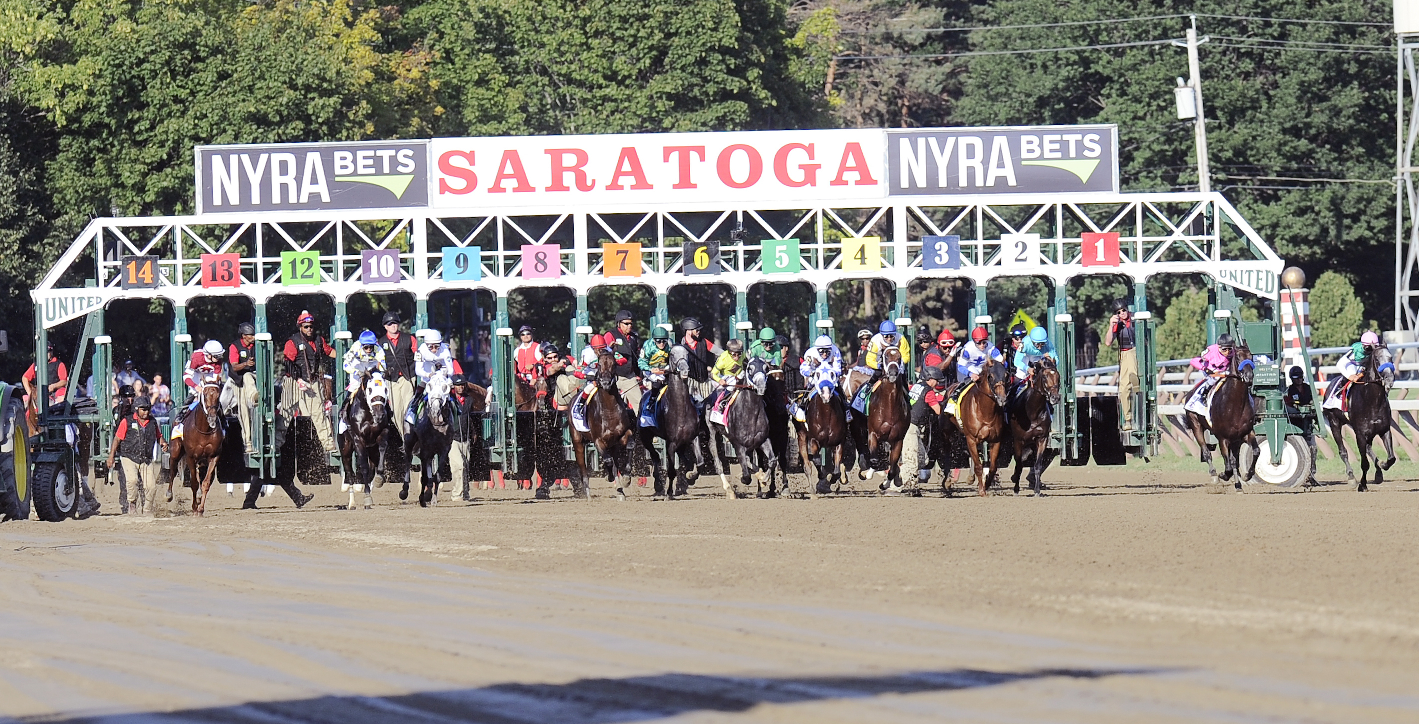 Saratoga Opens Horse Racing