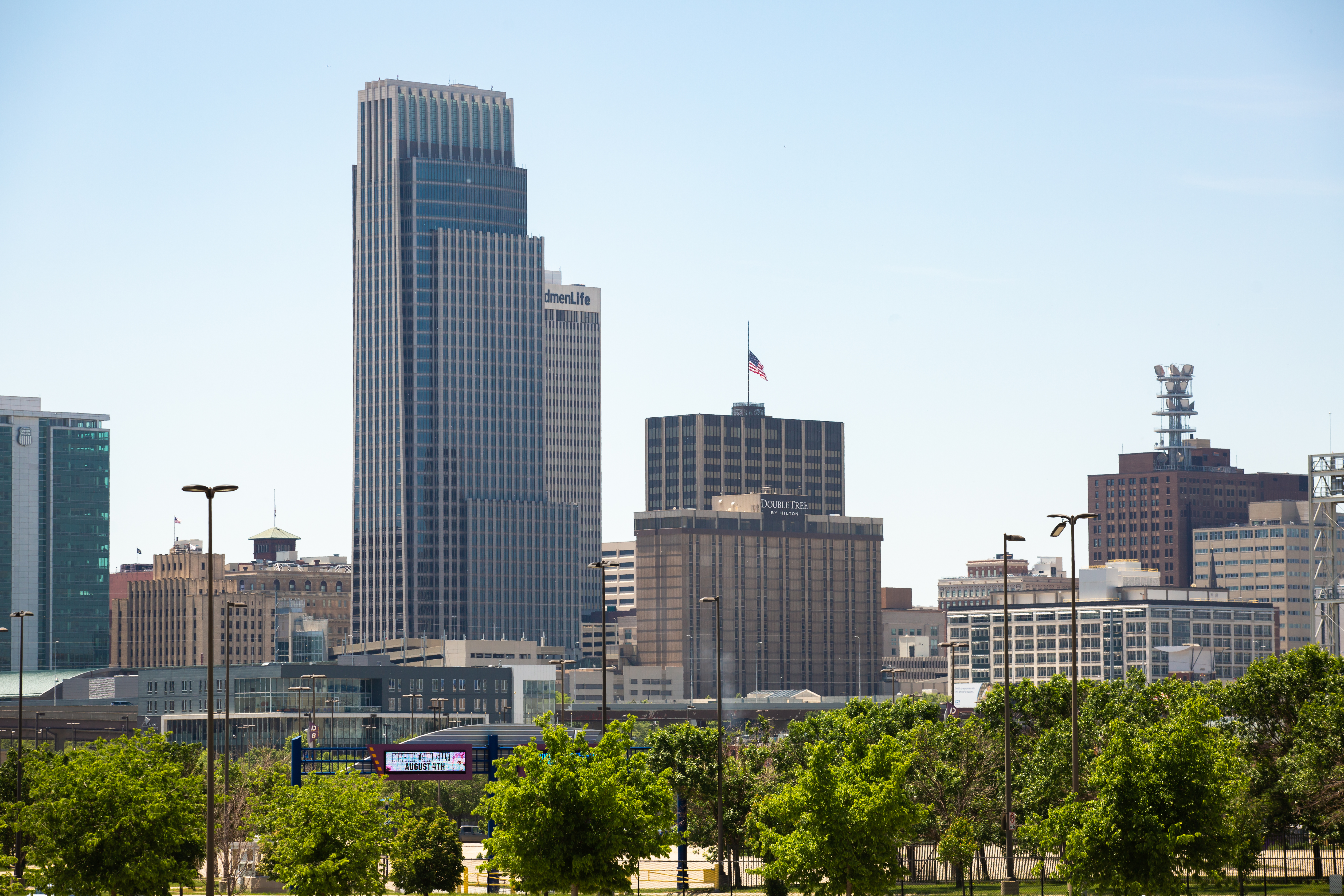 Downtown Omaha, Nebraska Skyline