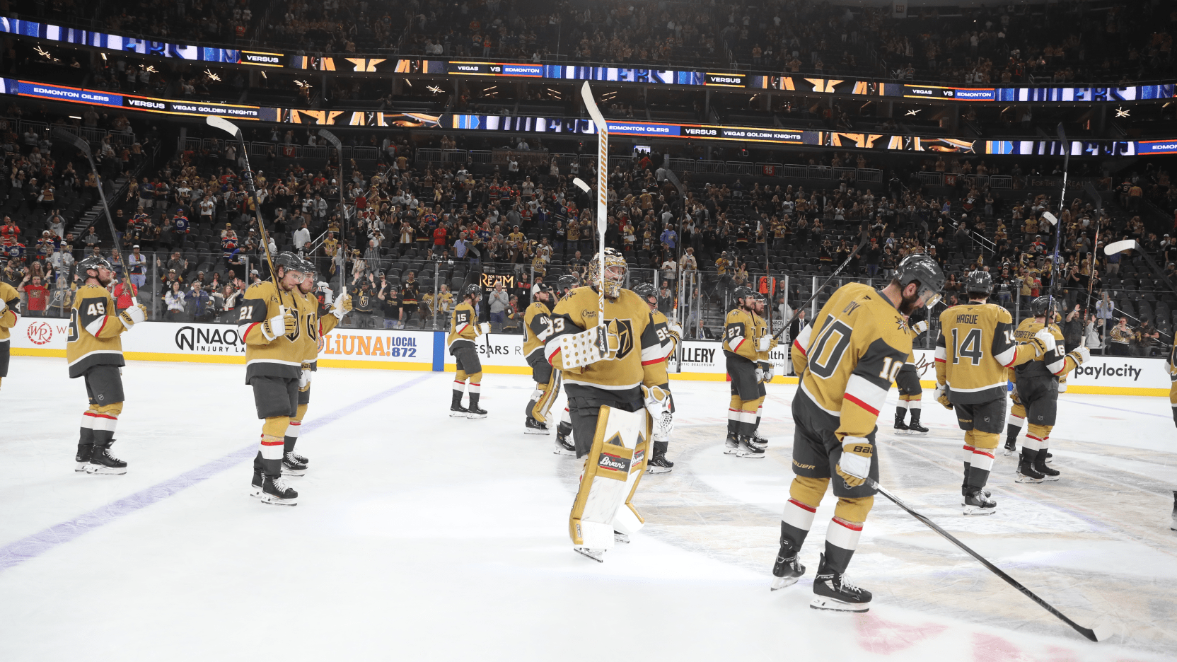 VGK season ends 