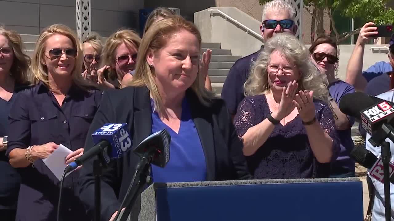 Former Henderson Police Chief Hollie Chadwick announces mayoral campaign