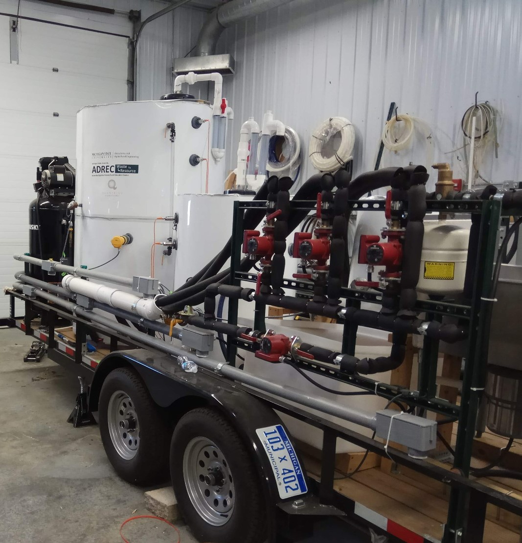 mobile anaerobic biodigester