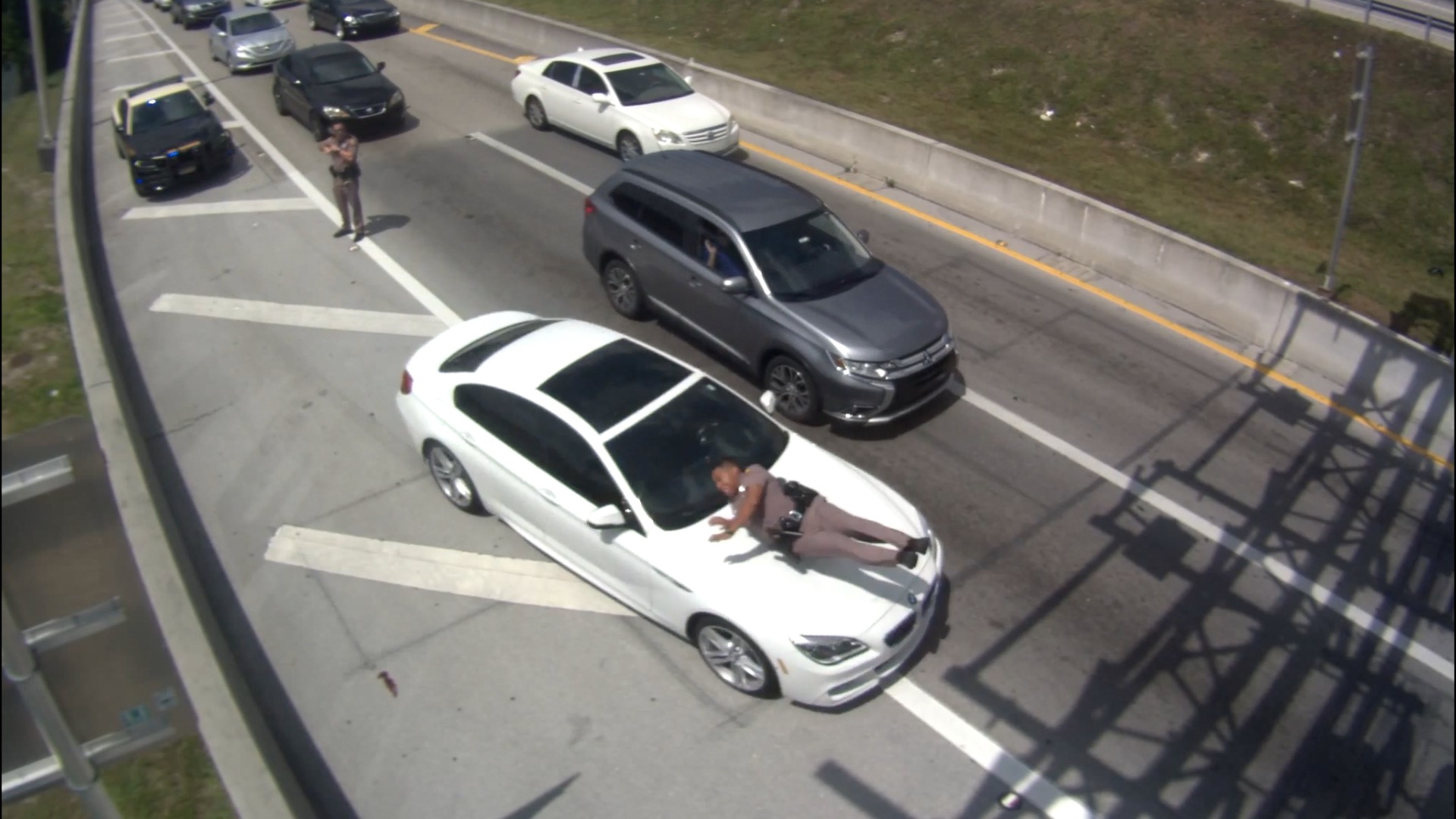 Florida Highway Patrol Traffic >> Scary Video Shows Car Striking Florida Highway Patrol Trooper And Florida Highway Patrol Traffic >> Scary Video Shows Car Striking Florida Highway Patrol Trooper And