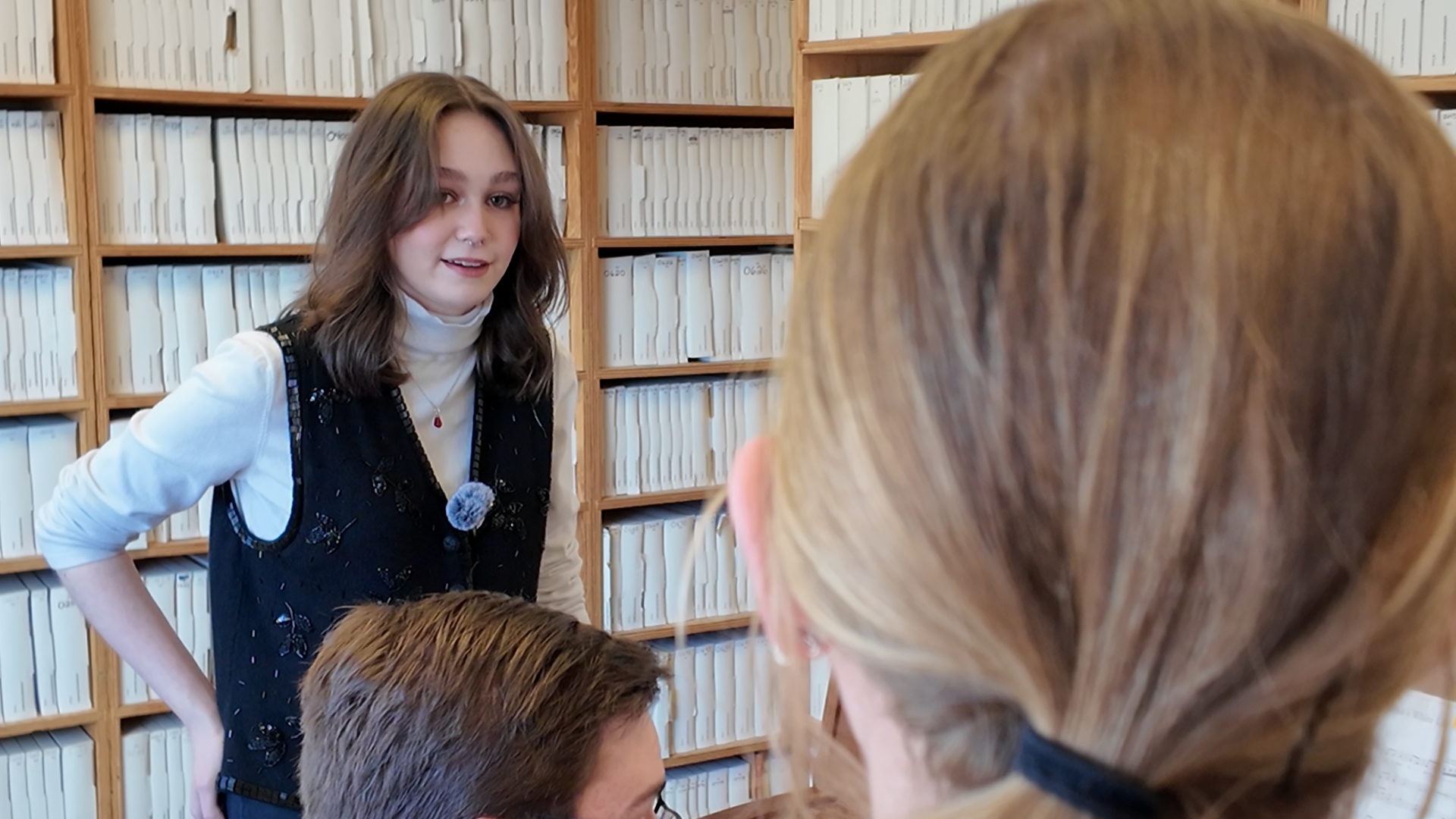 Lydia Parkins teaching