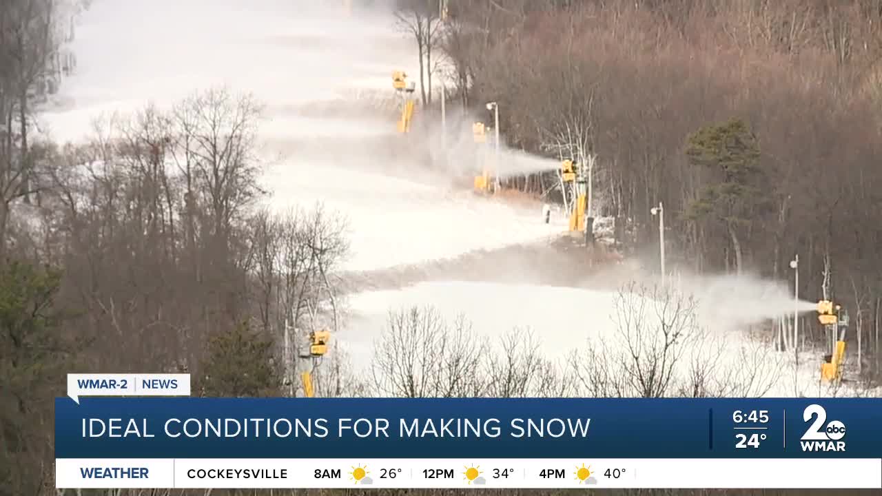 Whitetail resort snowmaking  