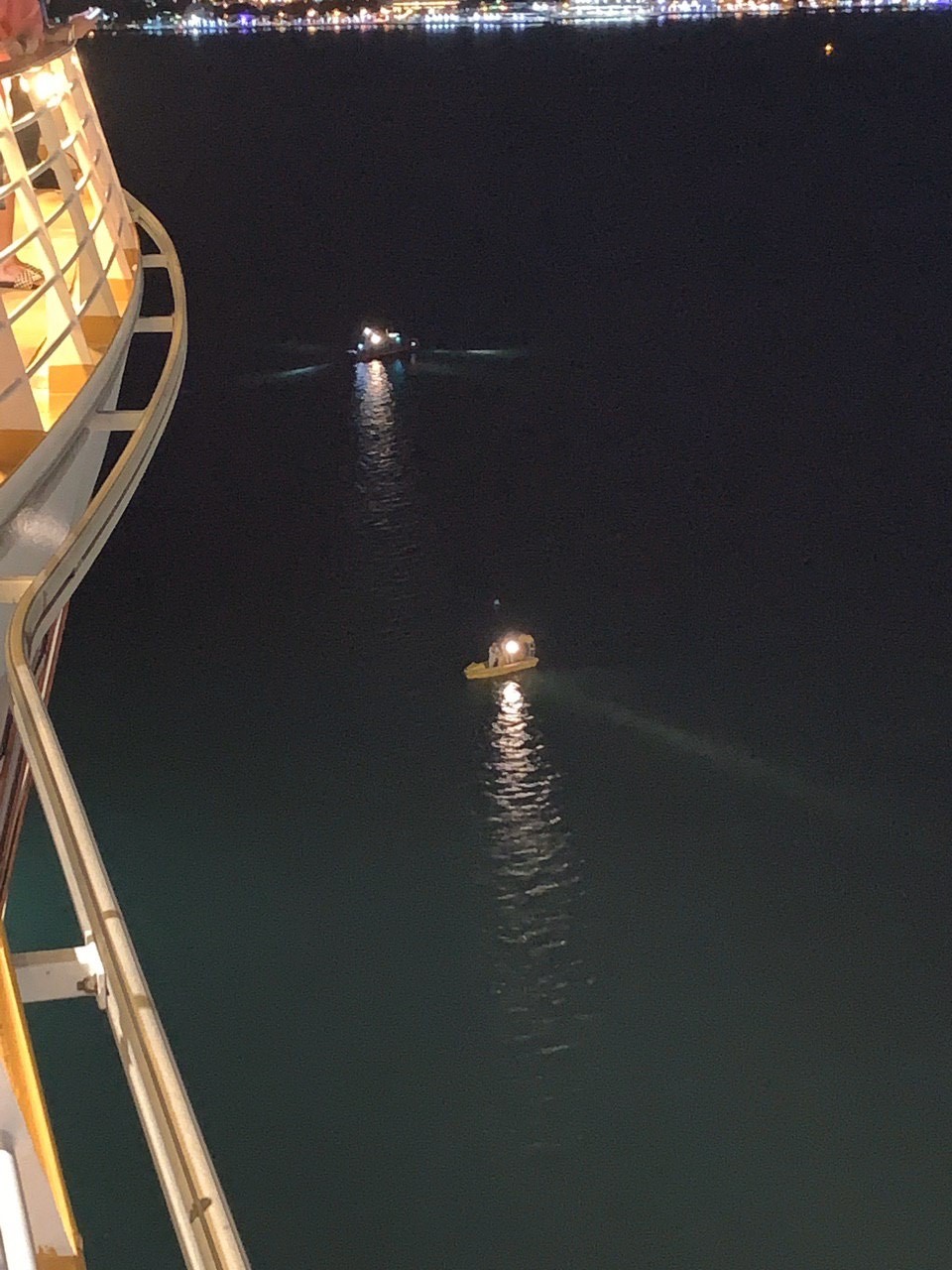 Coast Guard searching for cruise ship passenger