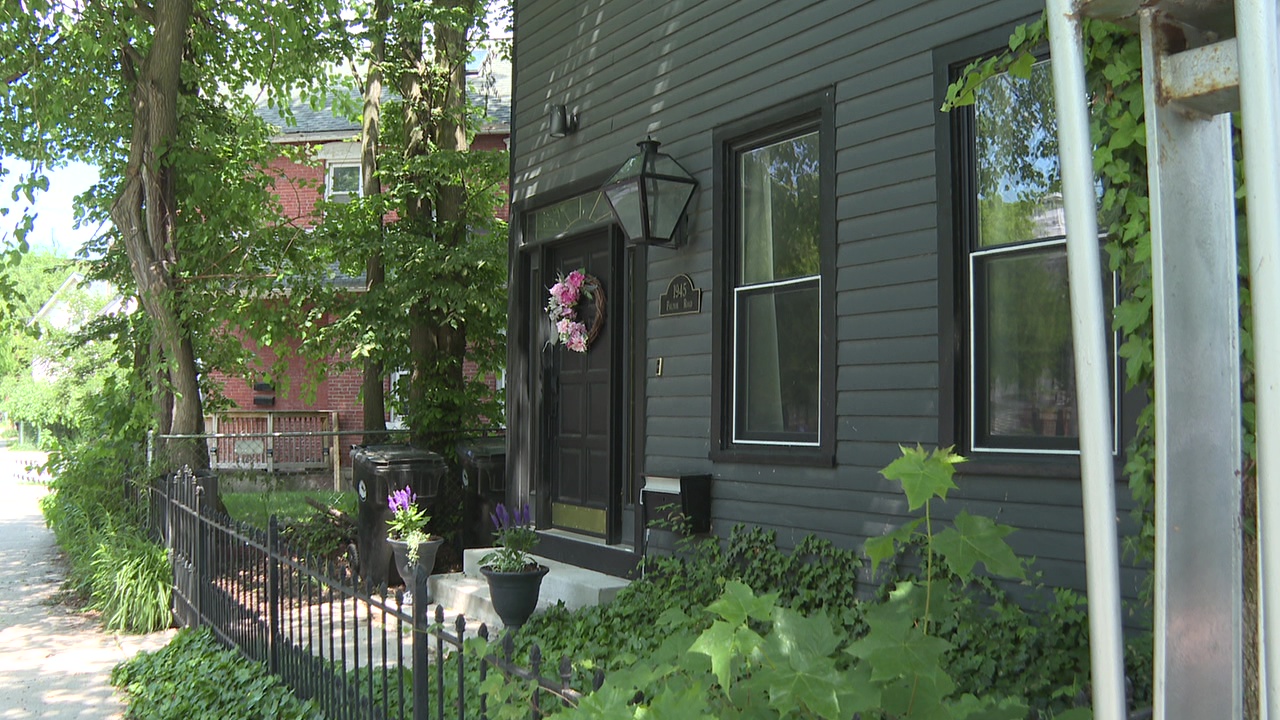 A short-term rental property in Cleveland's Tremont neighborhood.