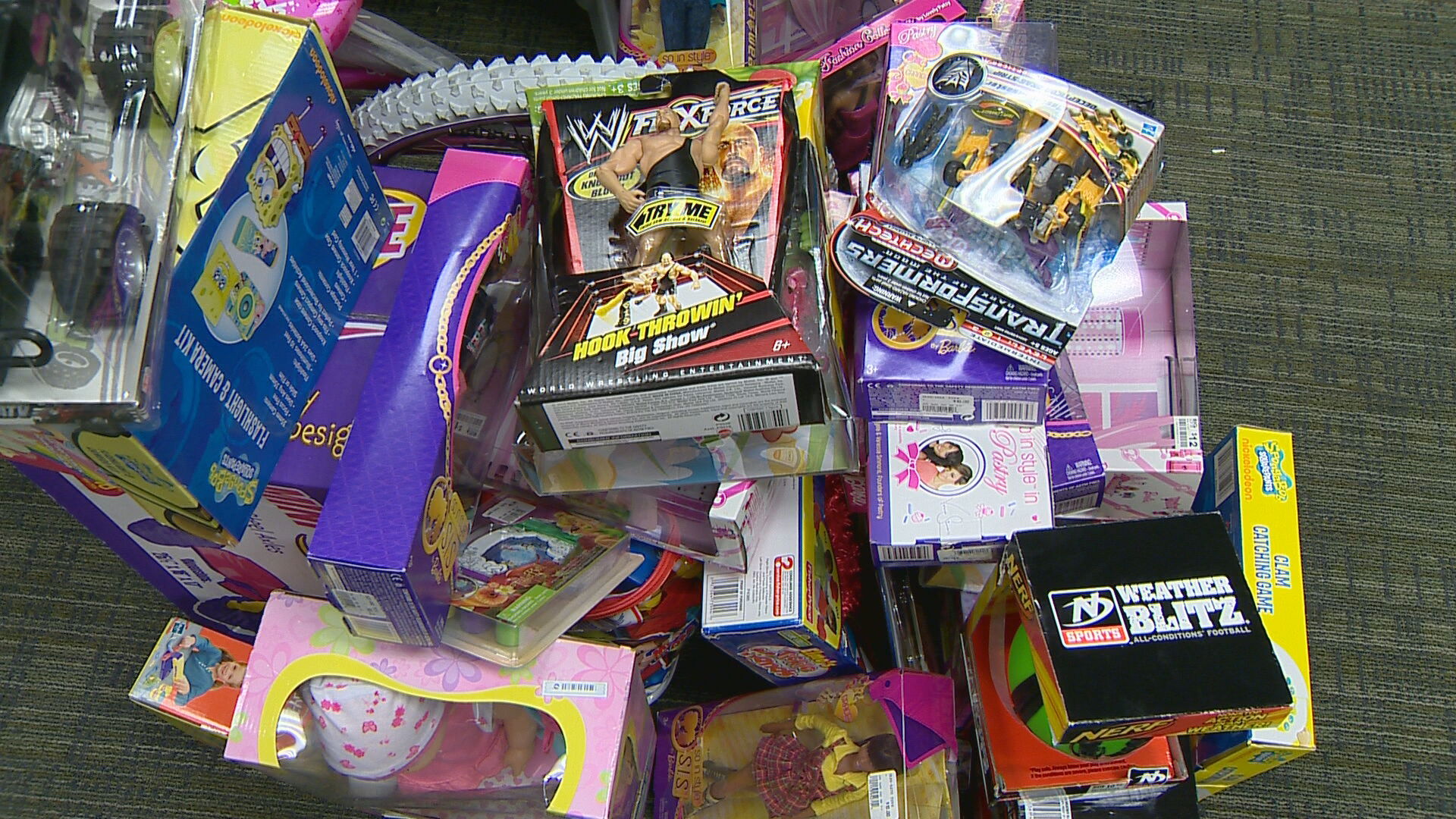 toy drive for kids 2022 christmas eagle toy run haul