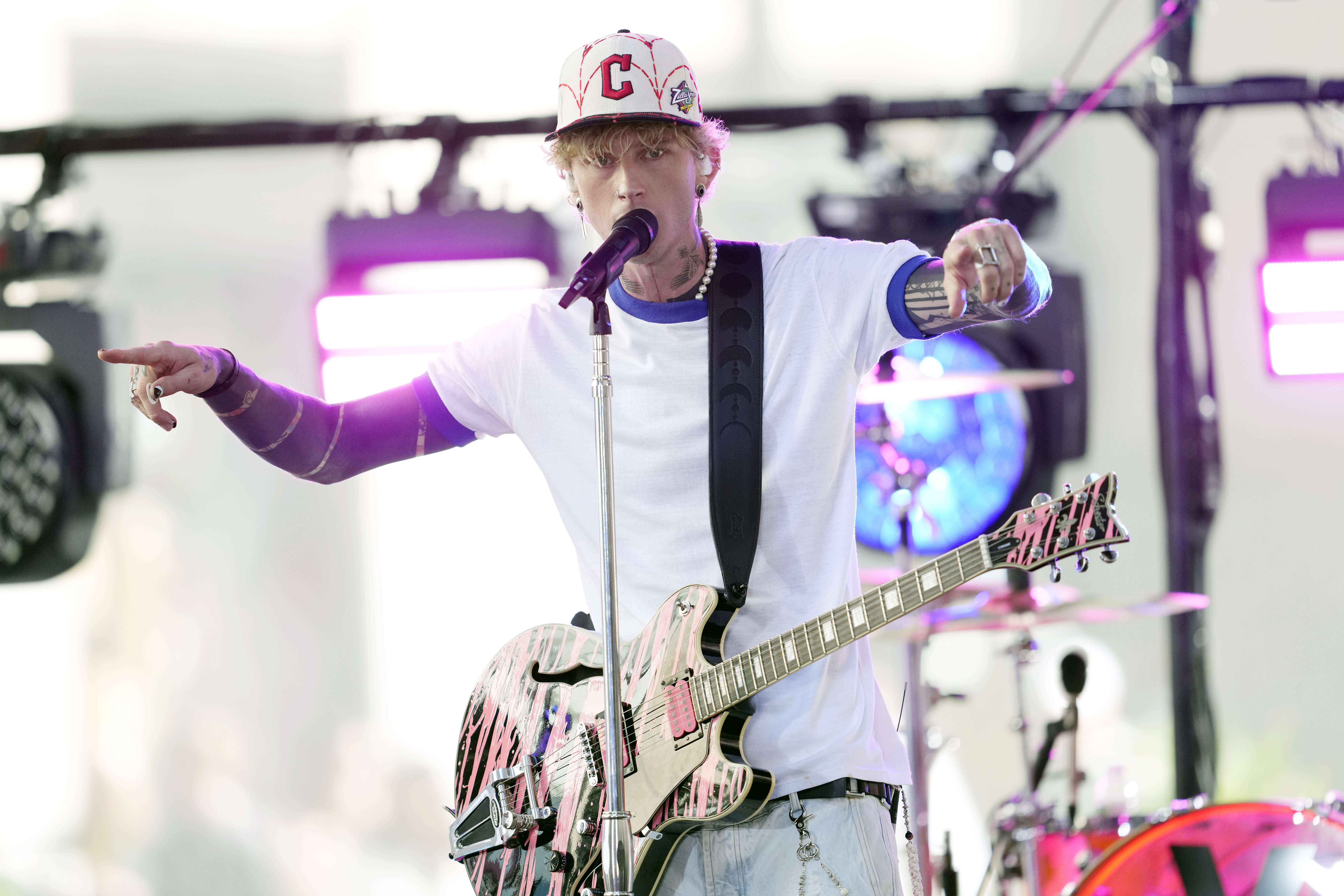 Machine Gun Kelly Performs on NBC's Today Show