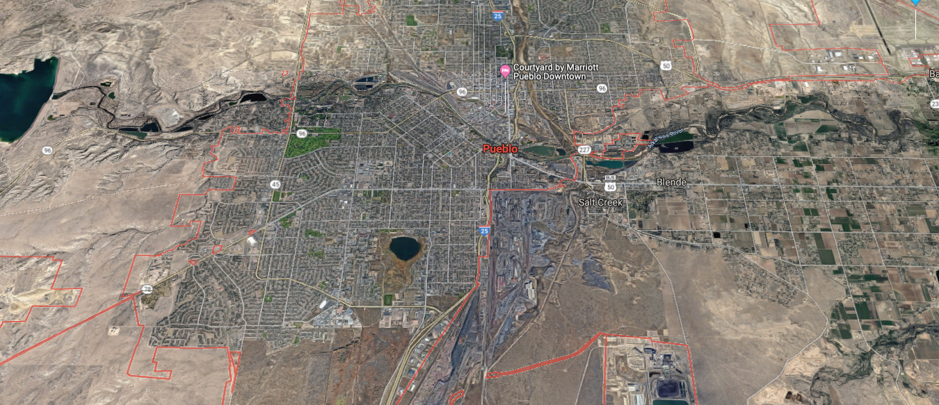 Pueblo map