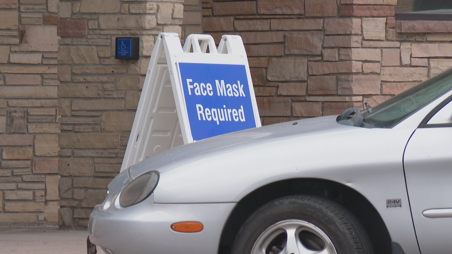The mask requirement will only affect students in School District Re.1 