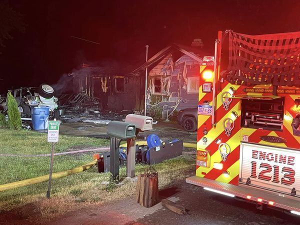 Weaver Dr House Fire