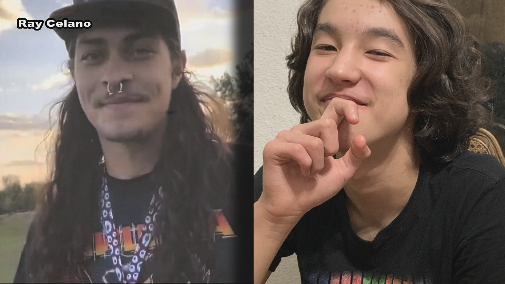 Gage Celano (left) and his cousin, Dominic Celano (right) died the night of the shooting at Memorial Park Skatepark