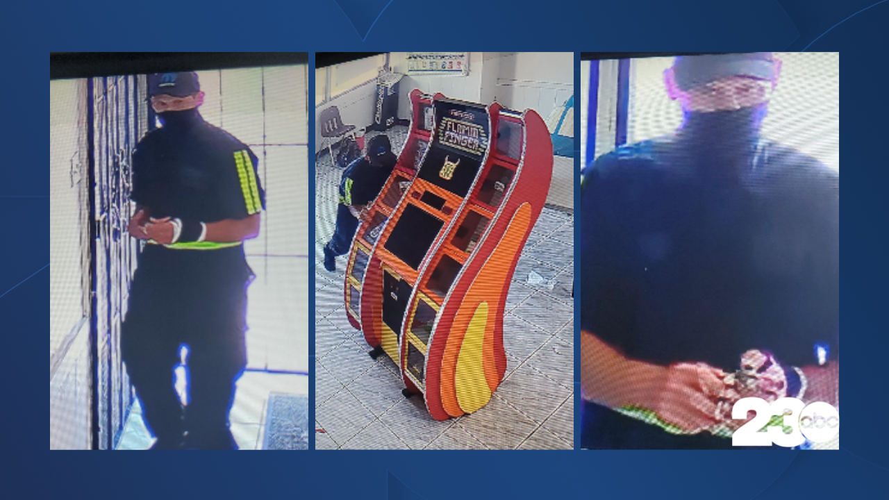 Sudz Coin Laundry Video Arcade Game Theft, Bakersfield, July 19, 2021