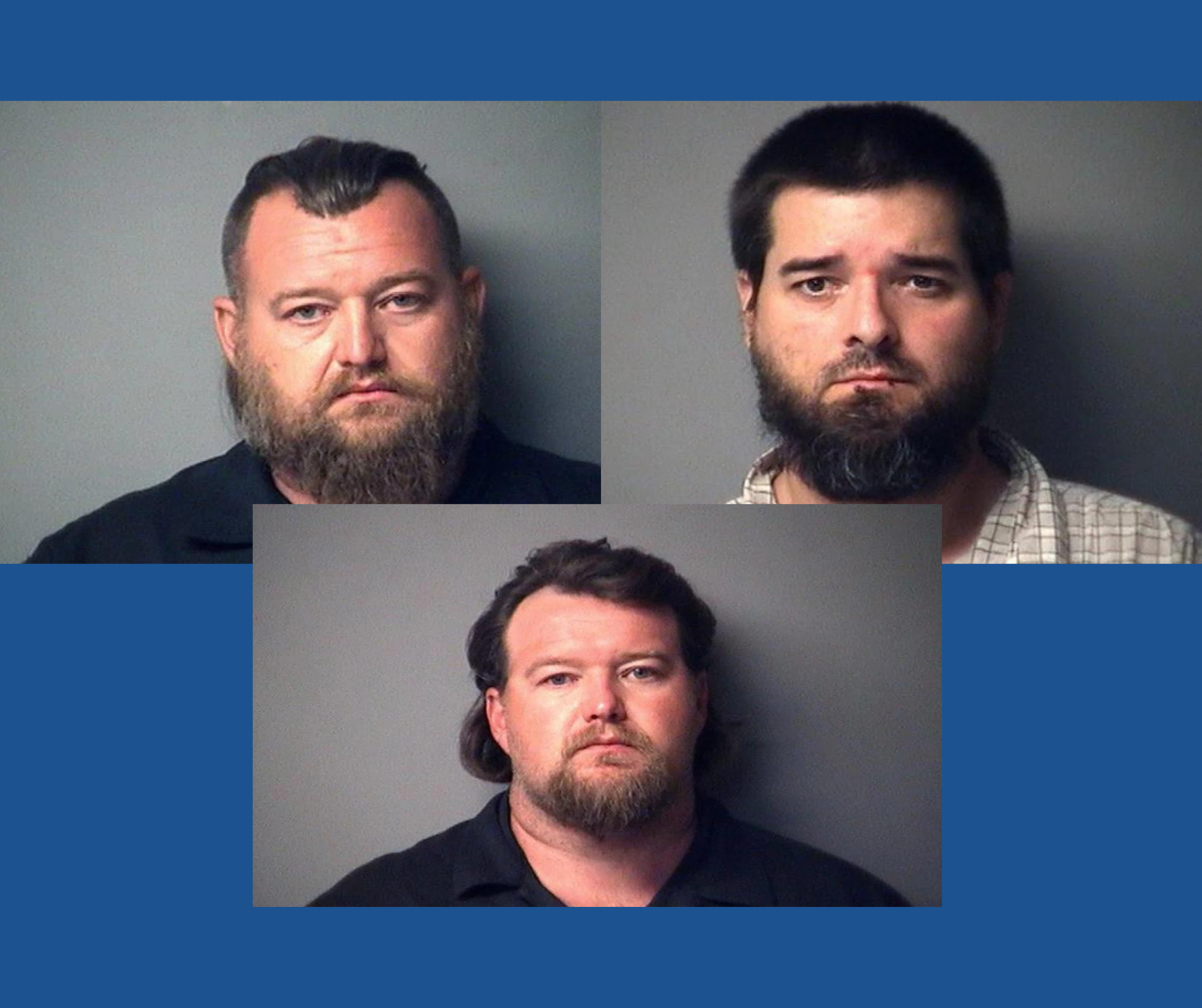 Eric Molitor, Michael Null, William Null mug shots