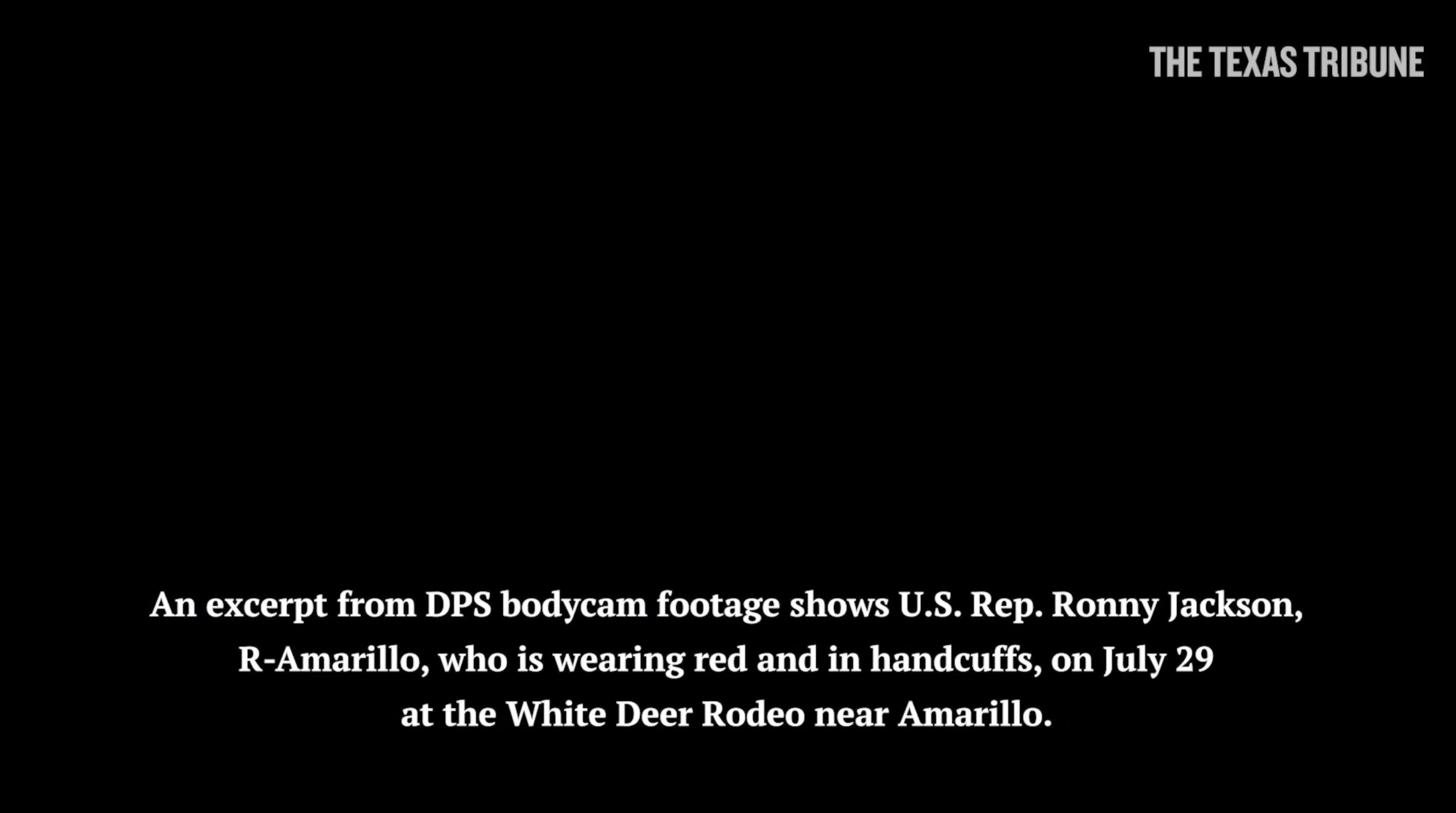 Ronny Jackson body cam