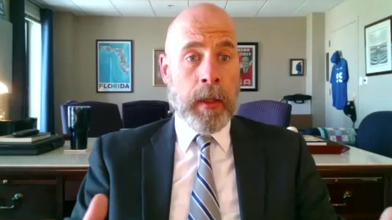 Rep. Evan Jenne, speaks on marijuana legislation in Florida, Jan. 24, 2022